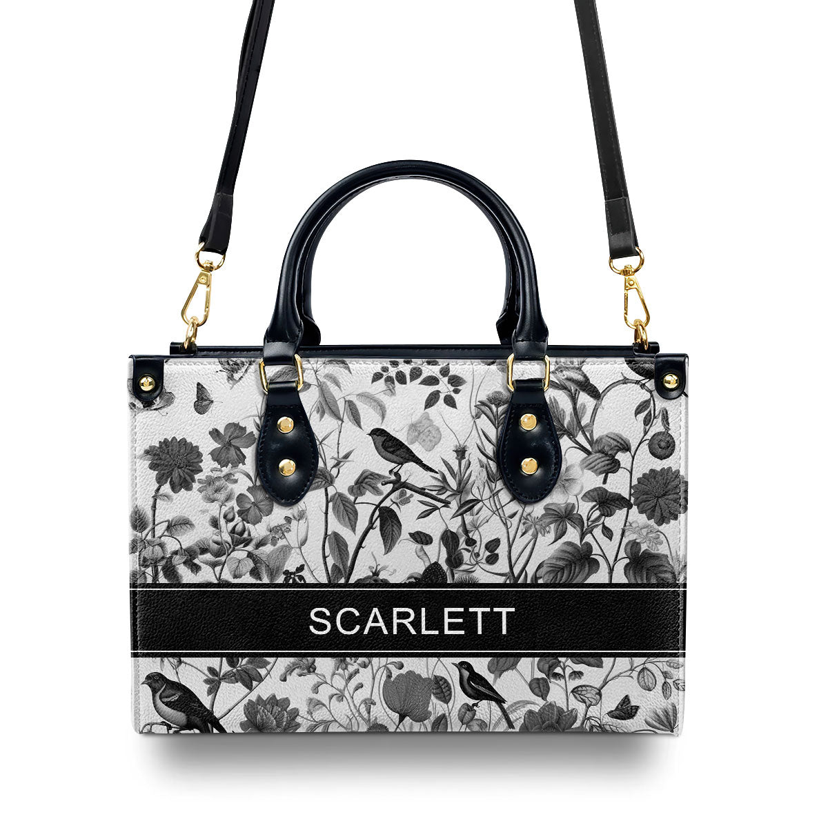 Four Seasons - Personalized Leather Handbag STB118