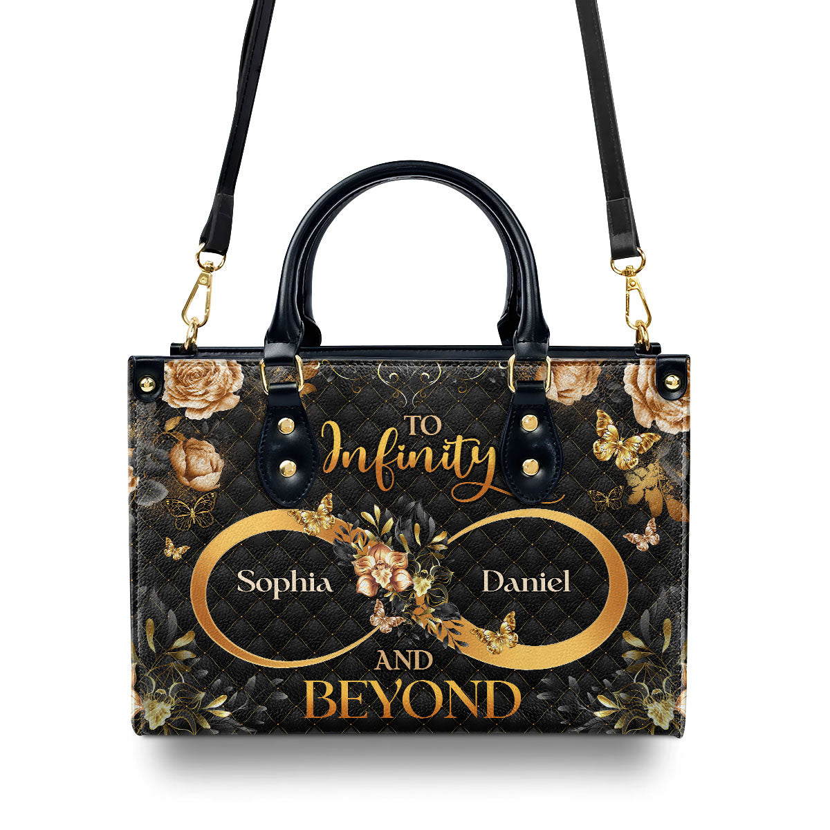 To Infinity And Beyond - Personalized Leather Handbag MB71