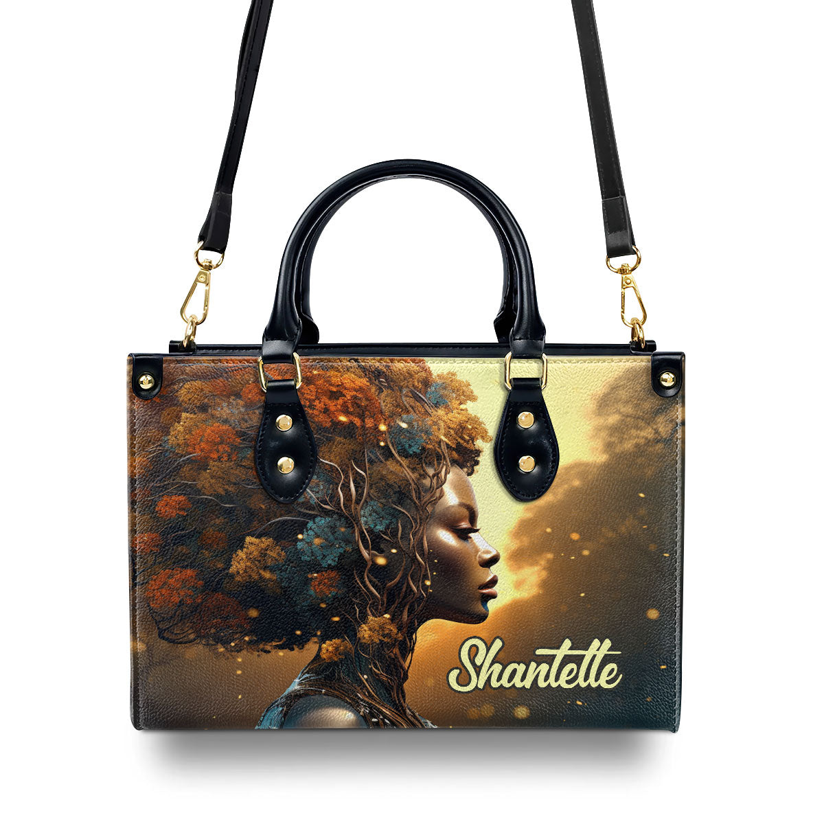 Dusky Dreamer - Personalized Leather Handbag SB128