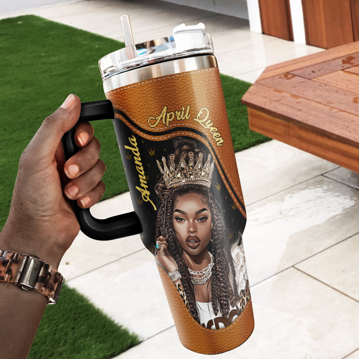 I Am Living My Best Life - Personalized Stainless Steel Tumbler