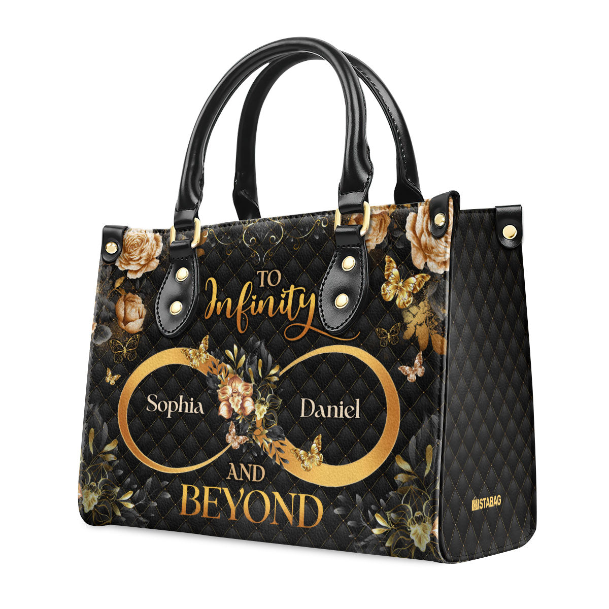To Infinity And Beyond - Personalized Leather Handbag MB71