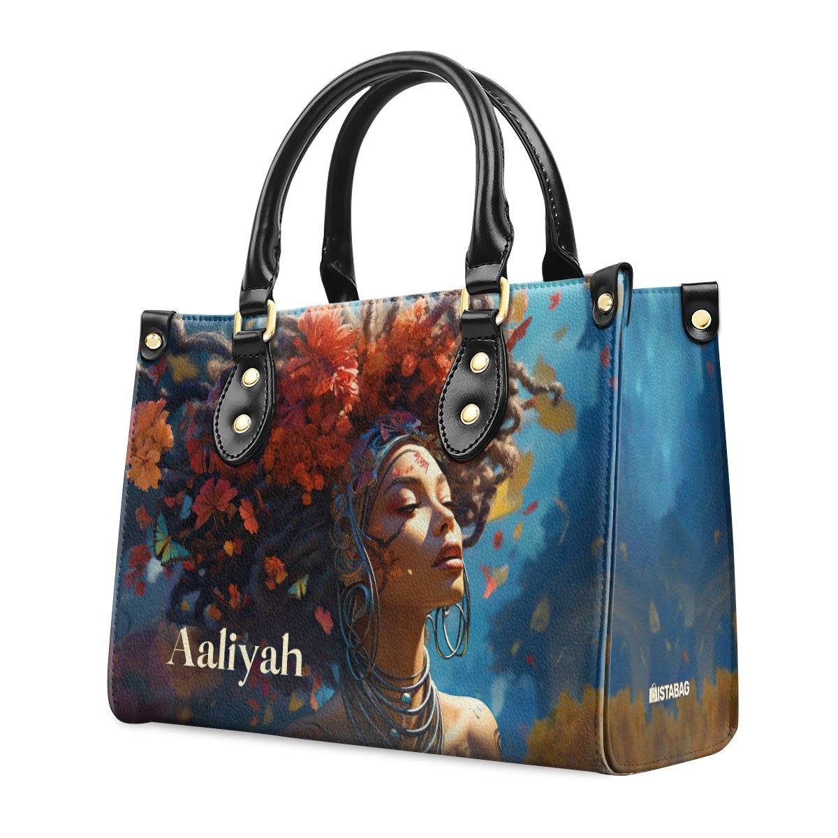 AfroArt - Personalized Leather Handbag MB60