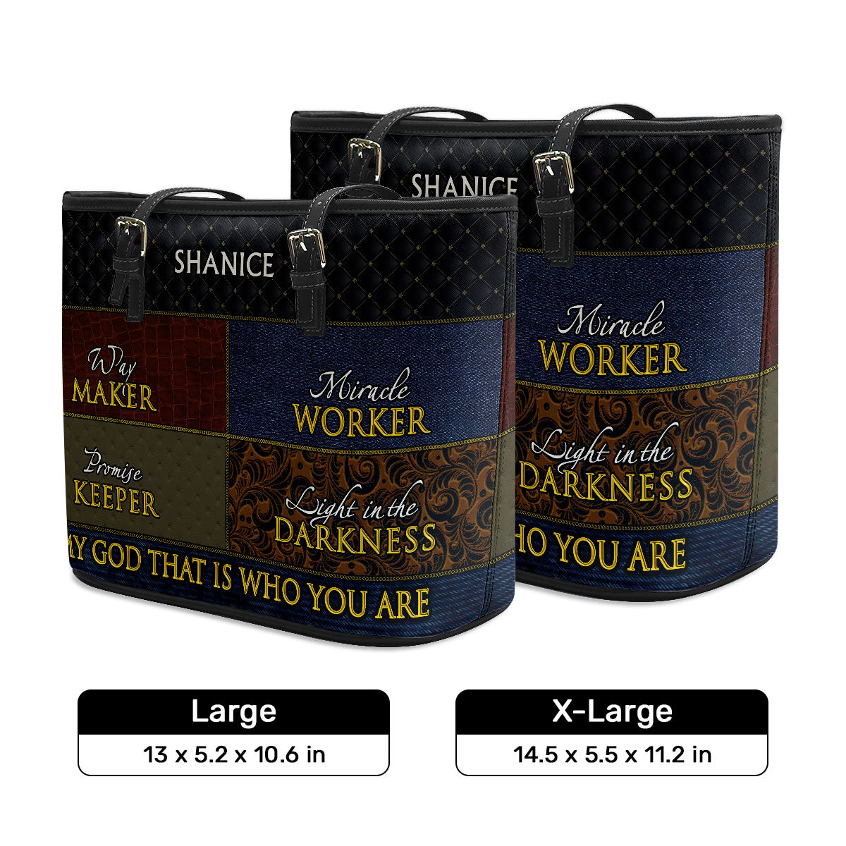 Way Maker - Personalized Leather Totebag MB51