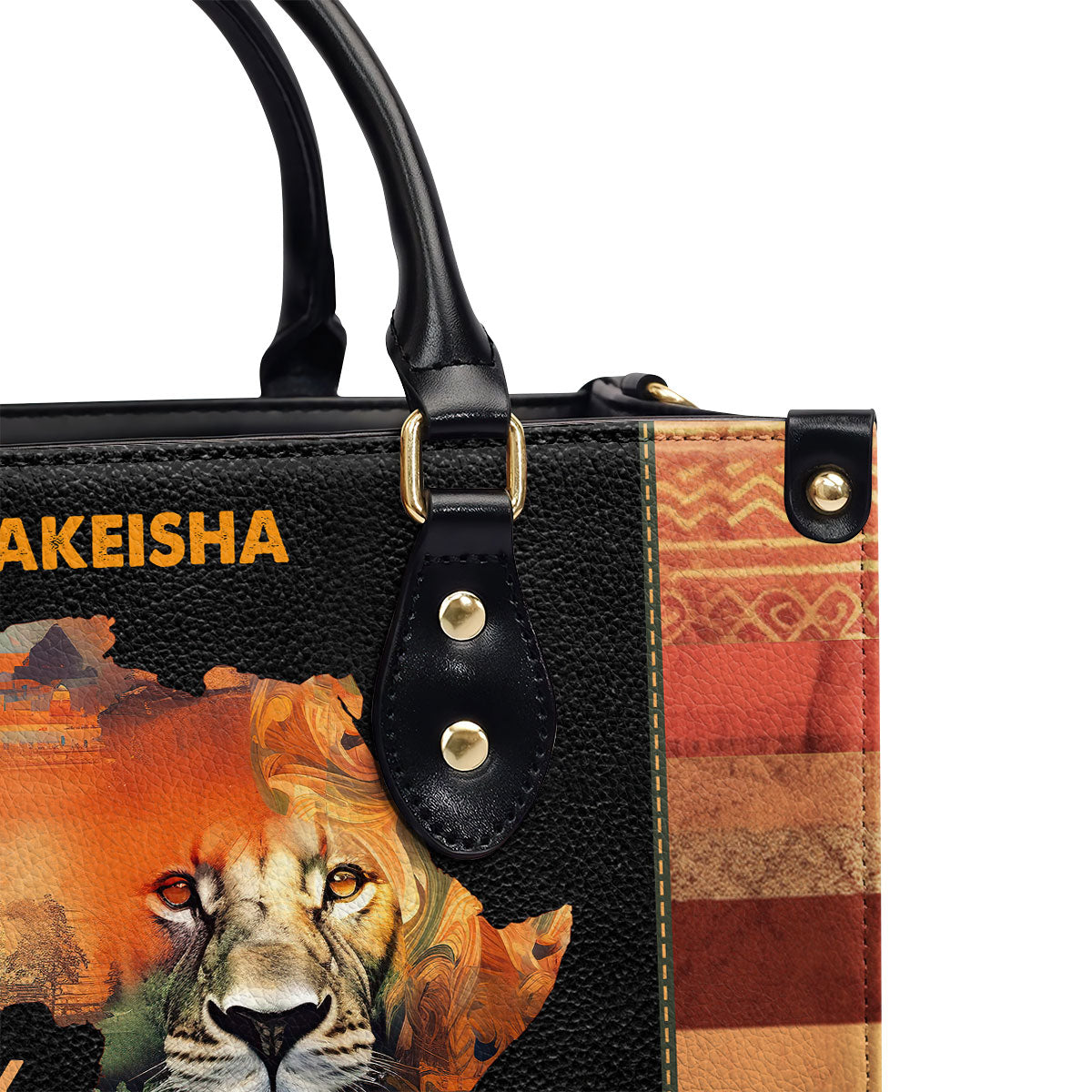 I Am My Ancestors Wildest Dreams - Personalized Leather Handbag MB27