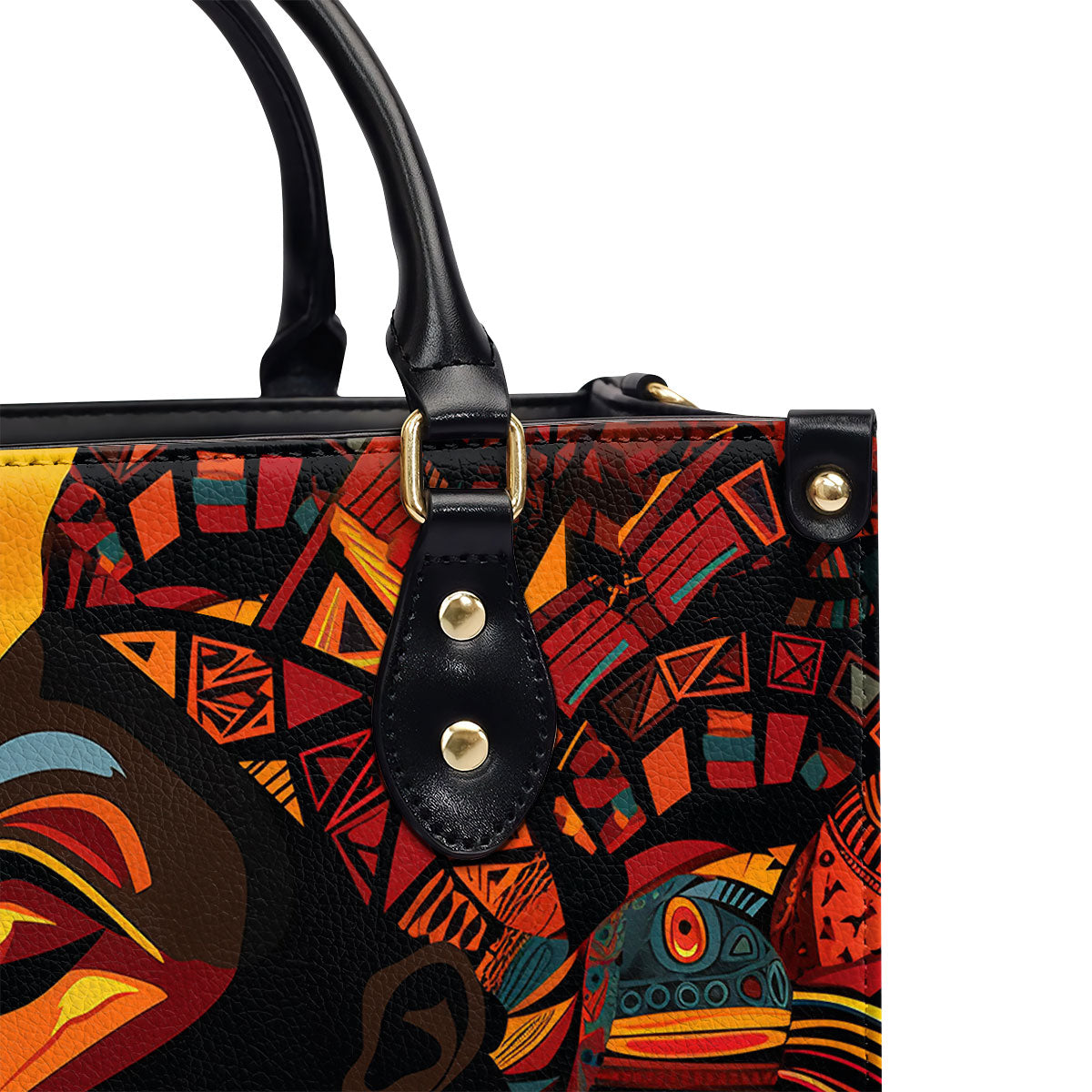 African Culture - Personalized Leather Handbag SB102