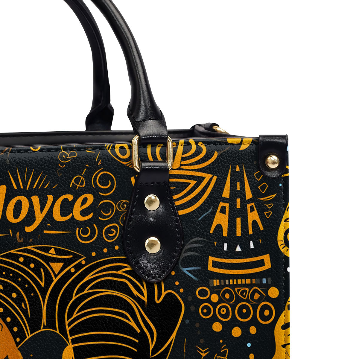 The Ancient Time Unique Texture - Personalized Leather Handbag STB15
