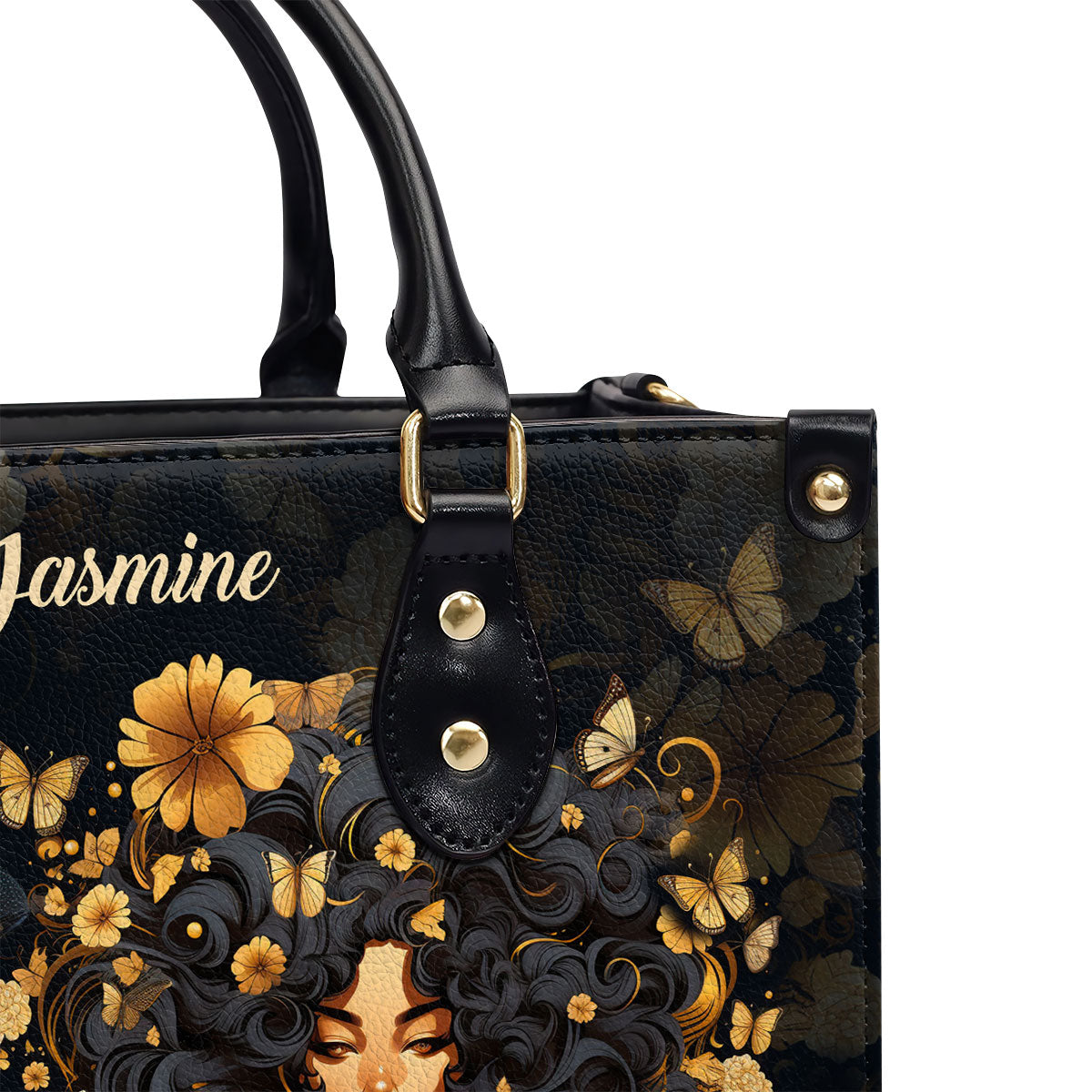I Think To Myself What A Wonderful World - Personalized Leather Handbag STB20