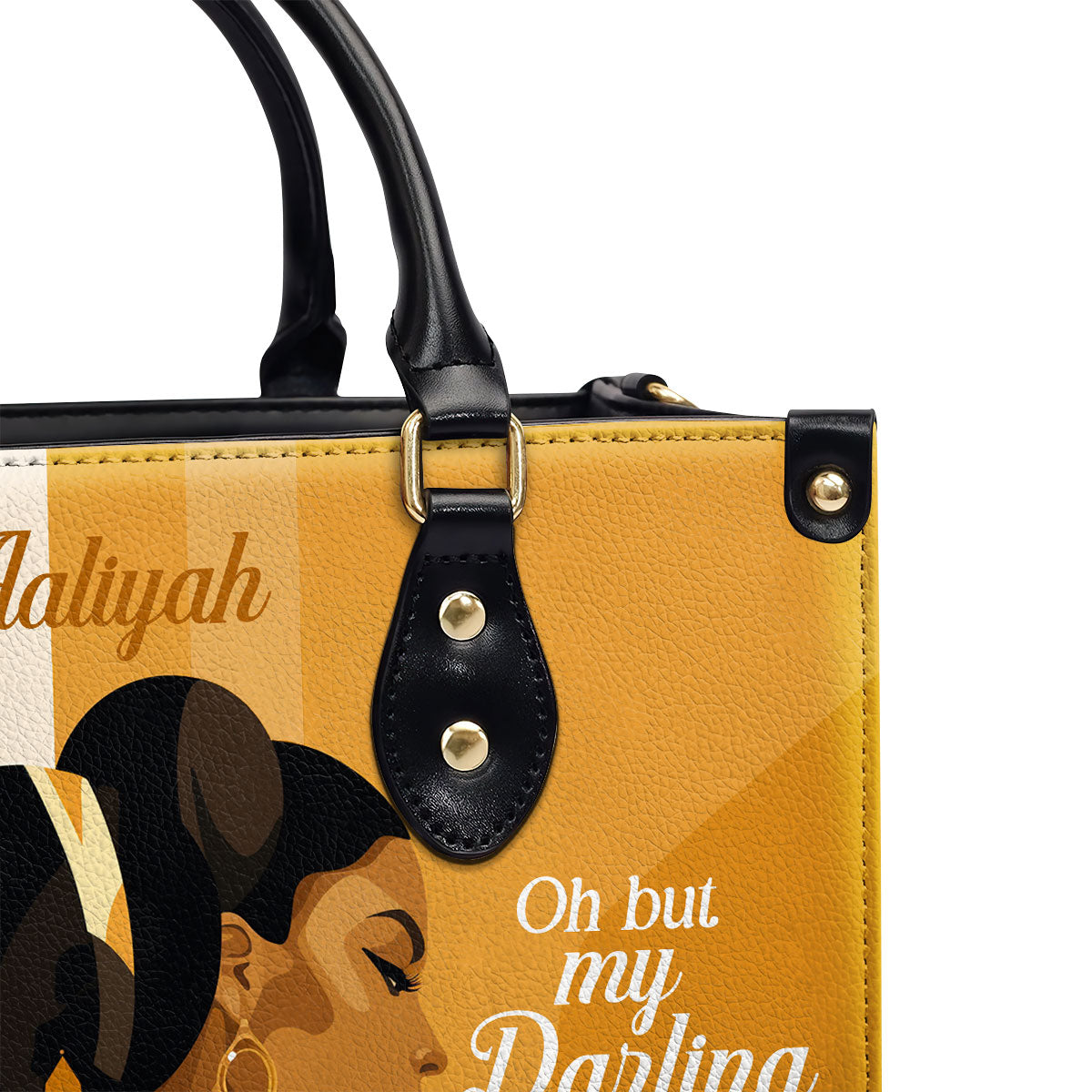What If You Fly - Personalized Leather Handbag STB21