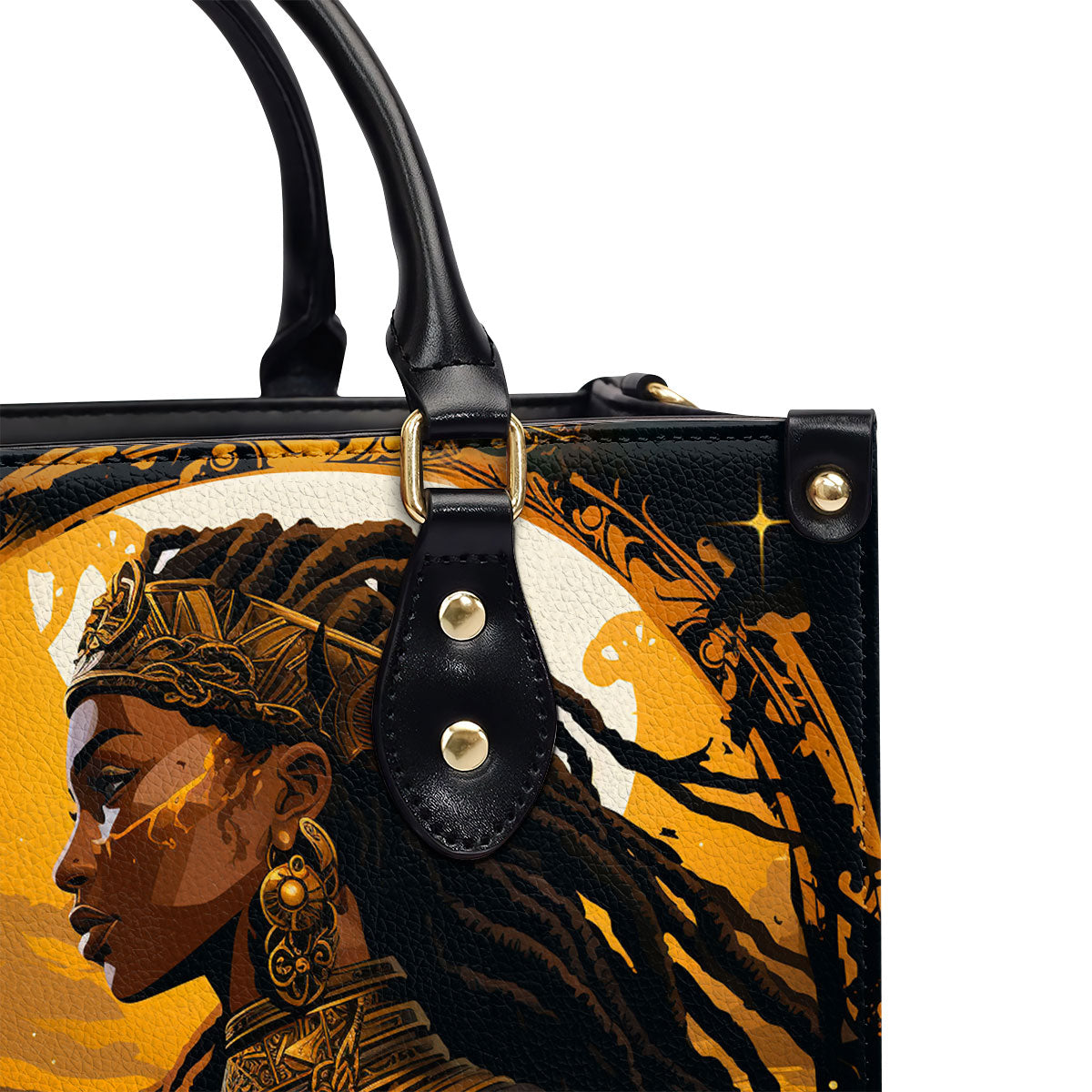 Born To Braid - Personalized Leather Handbag STB35