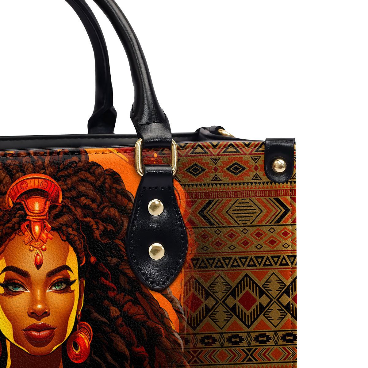 Life Isn’t Perfect But My Braids Are - Personalized Leather Handbag STB37