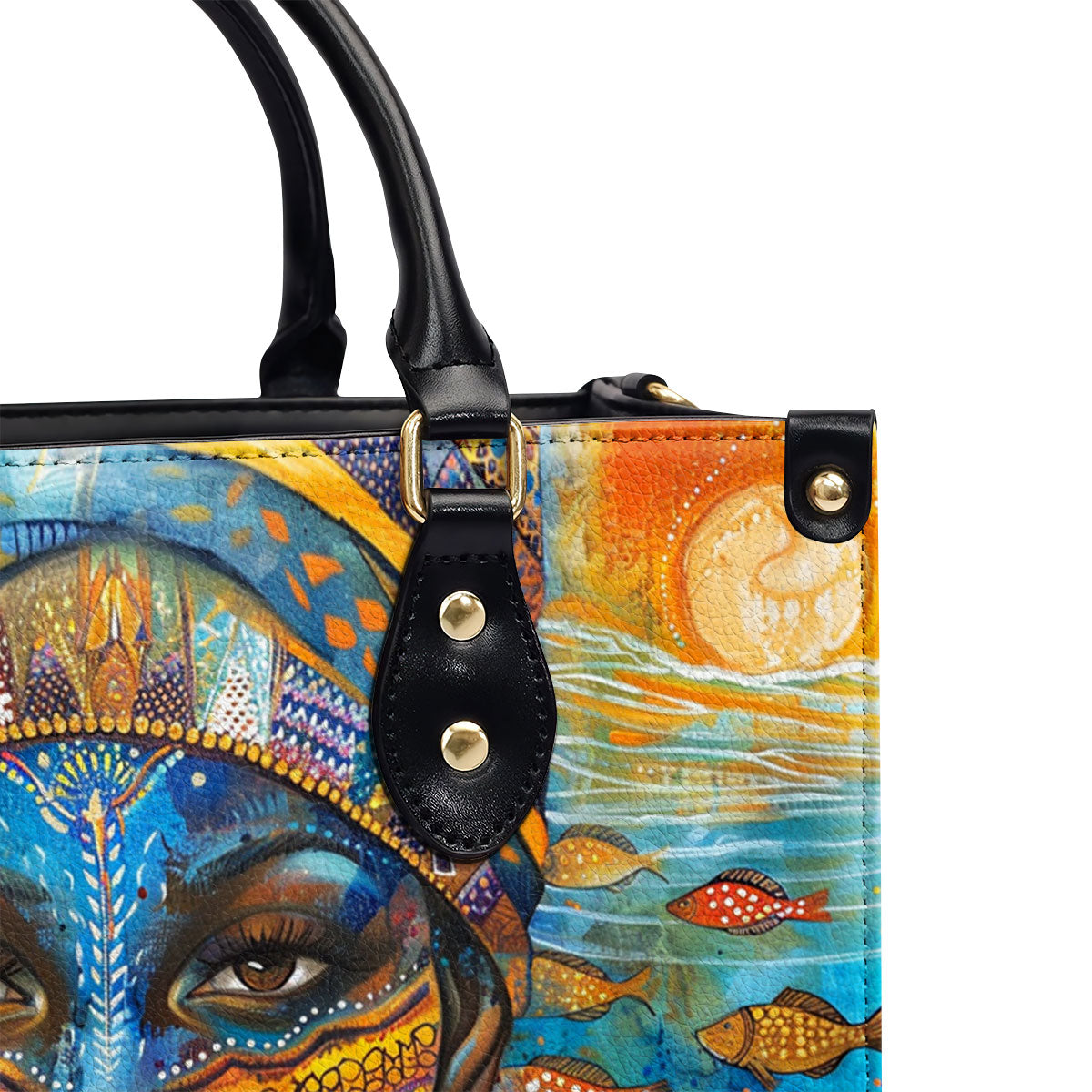 Afrocentrism 06 - Personalized Leather Handbag SBT06