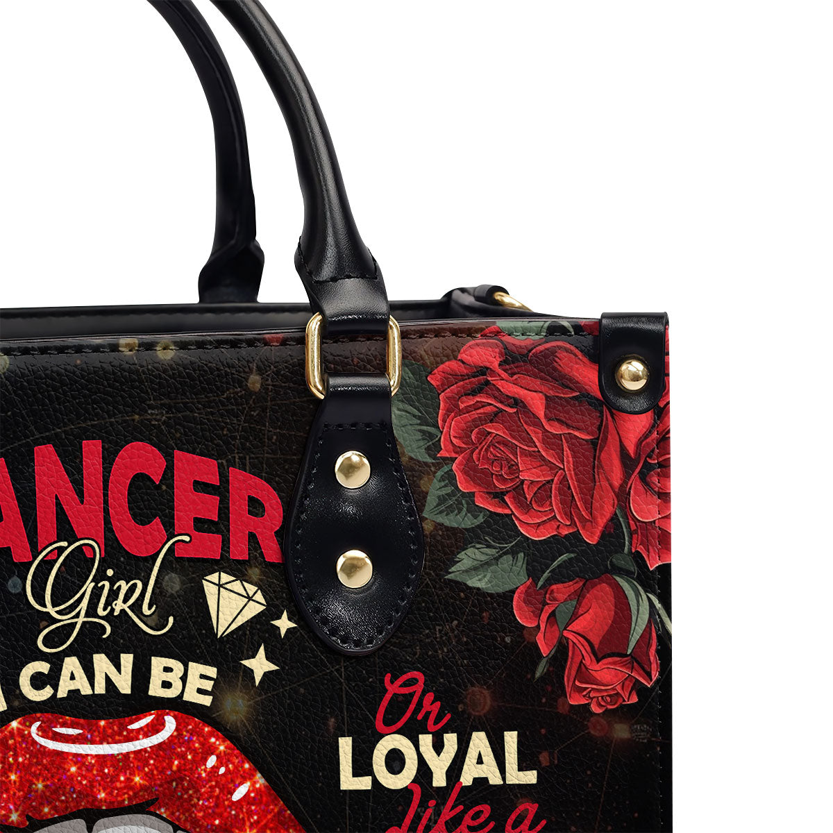 I Can Be Mean - Personalized Leather Handbag SBT37