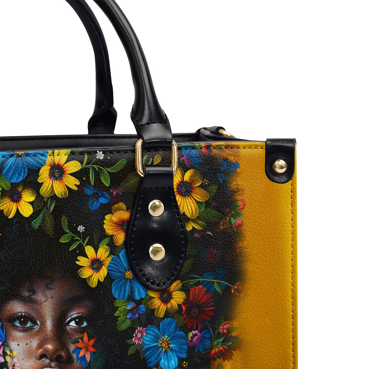 Afrocentrism 03 - Personalized Leather Handbag SBT03