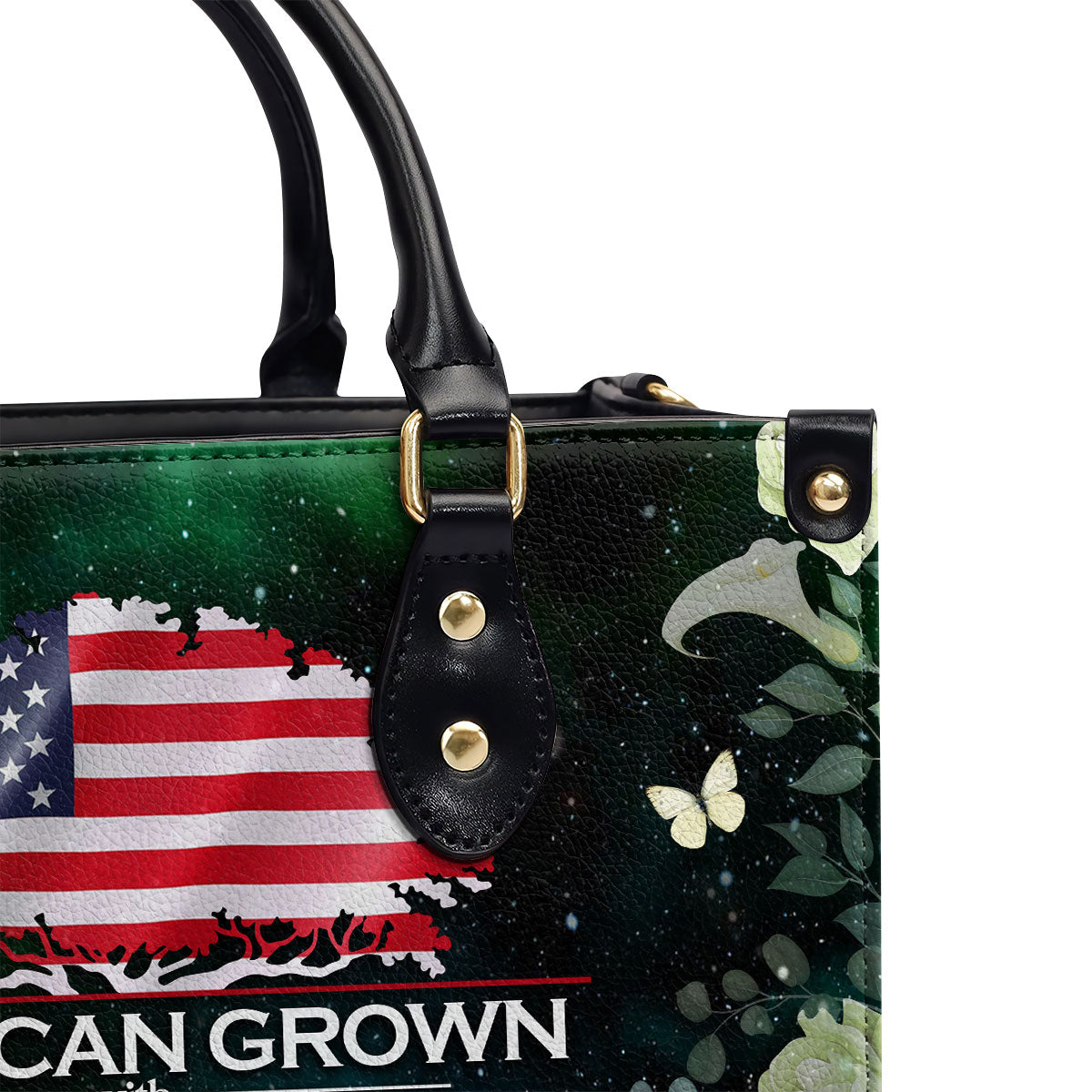 Nigerian Roots - Personalized Leather Handbag SB1302