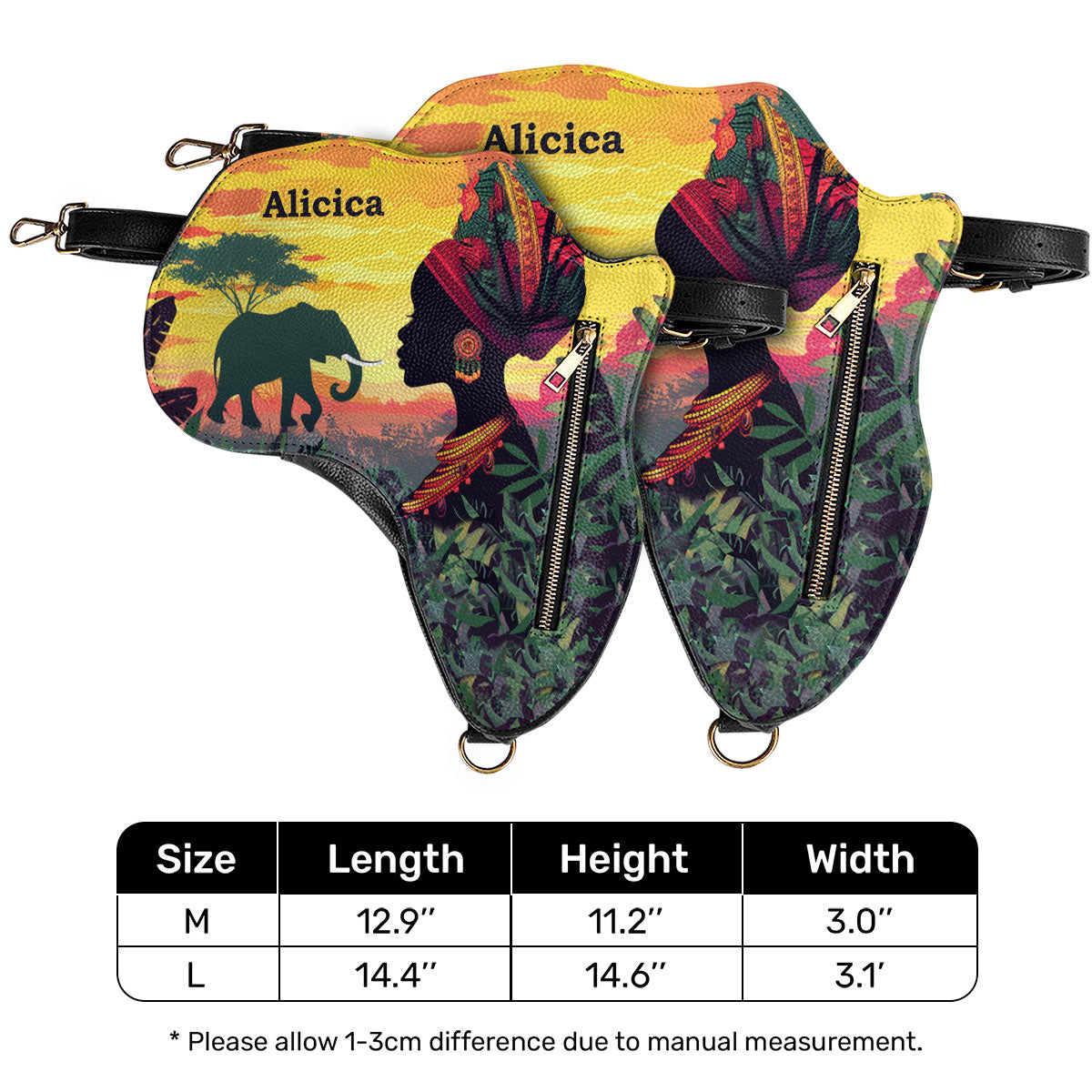 Afrocentrism 07 - Personalized Africa Bag SBT07