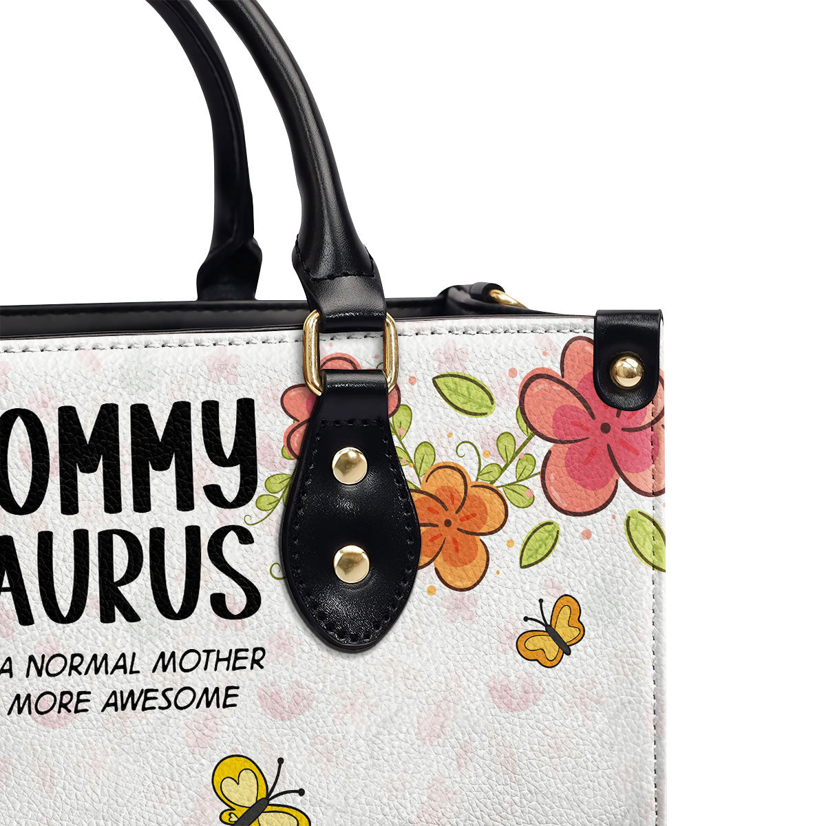 Mommysaurus - Personalized Leather Handbag SB5758