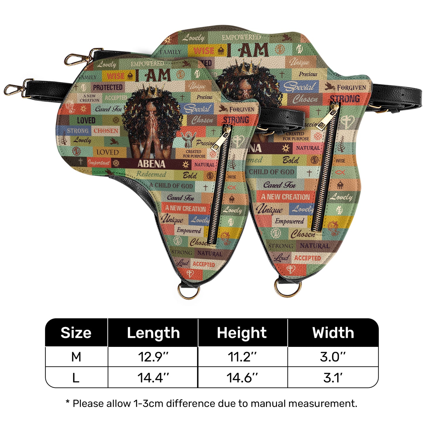 I Am Wise - Personalized Africa Bag ABM04