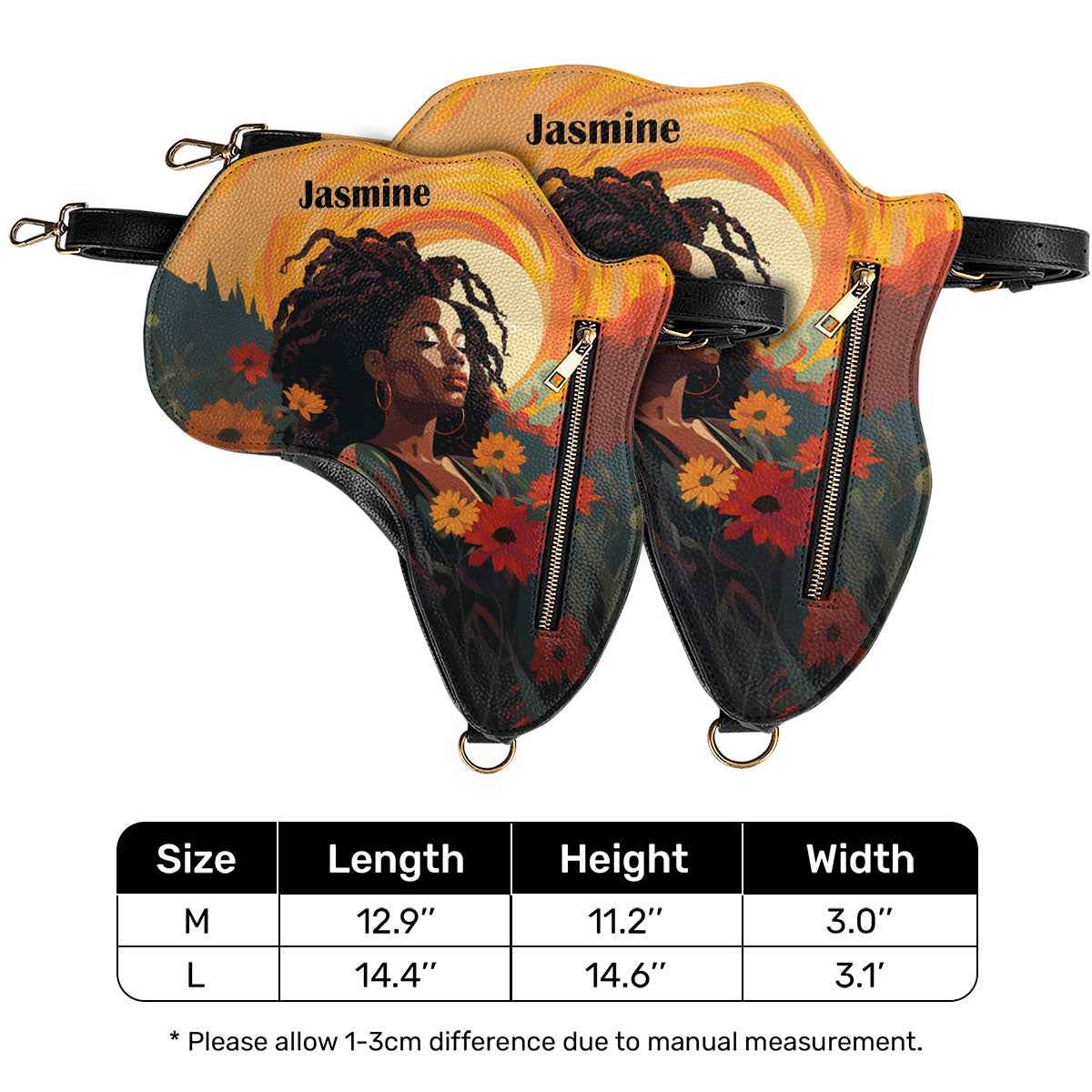 Sun And Flower - Personalized Africa Bag SBT989