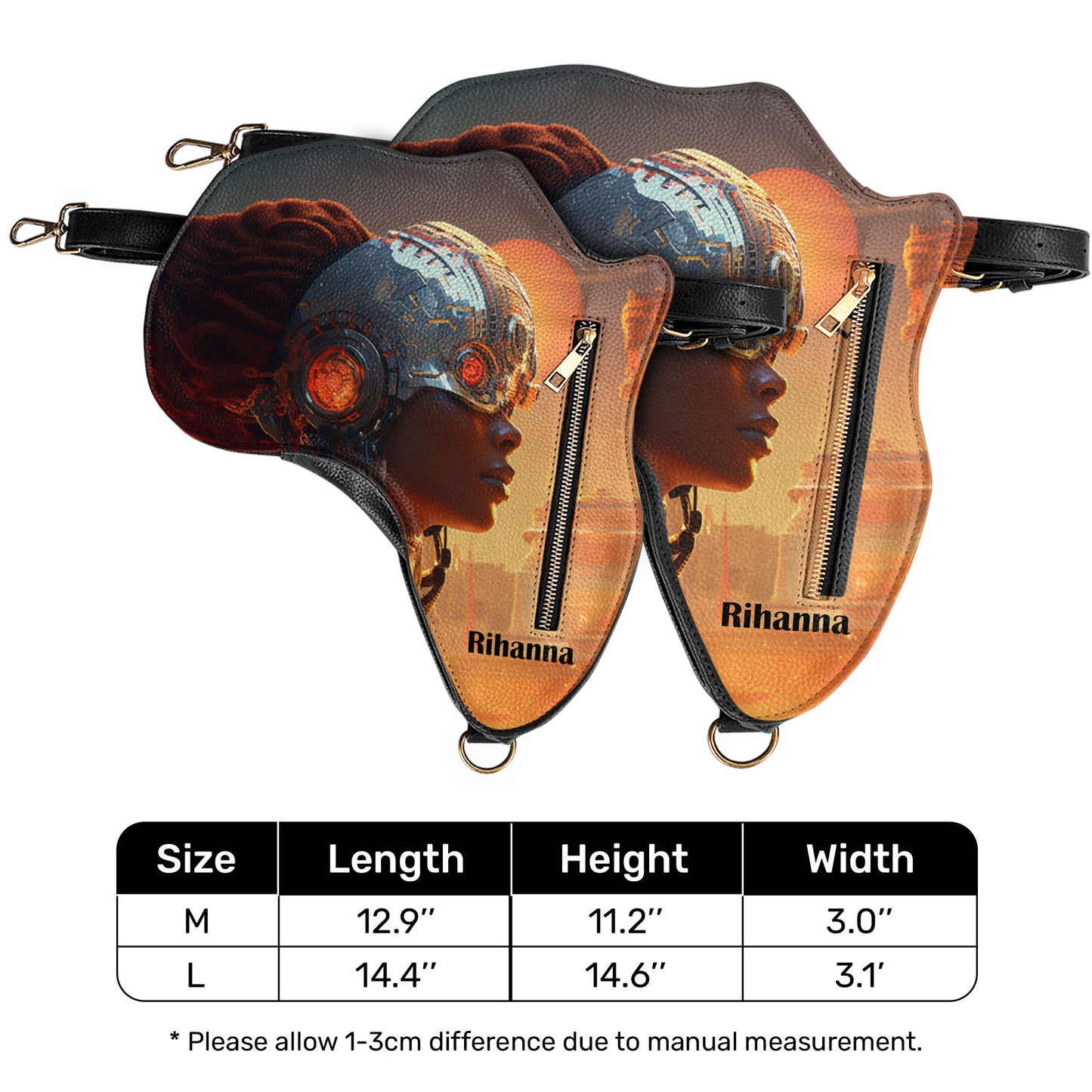 Afrofuturism03 - Personalized Africa Bag SBT987