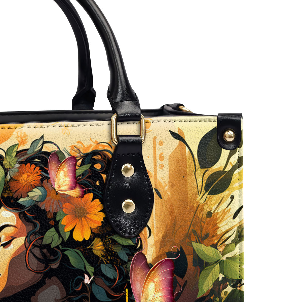 Be Your Own Kind Of Beautiful - Personalized Leather Hand Bag STB82