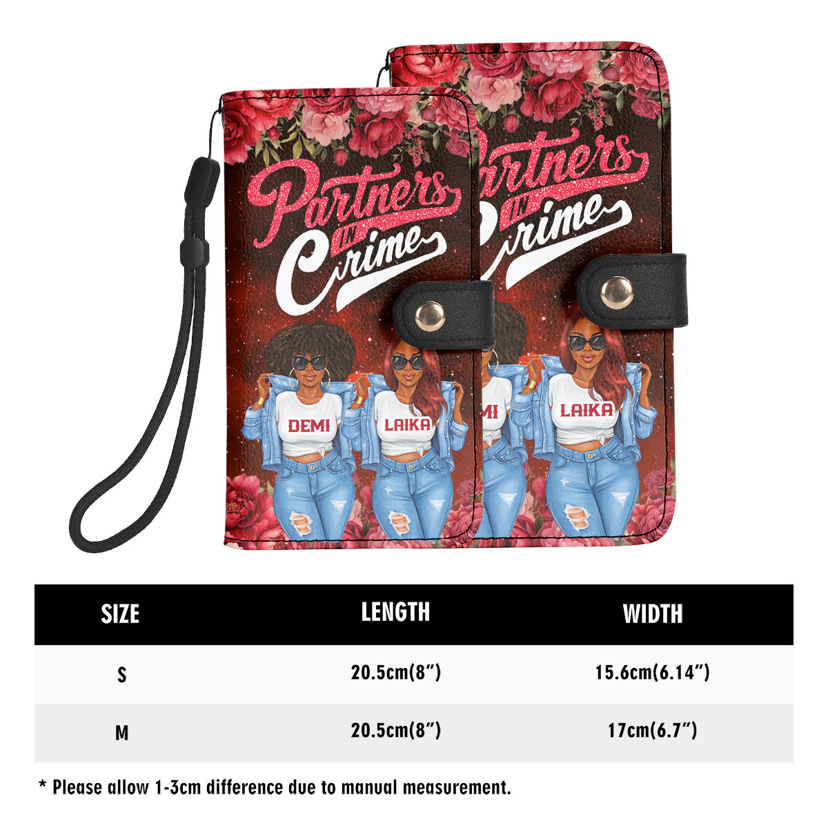 I Would Punch A Bitch For You Right In The Throat - Personalized Wallet Case