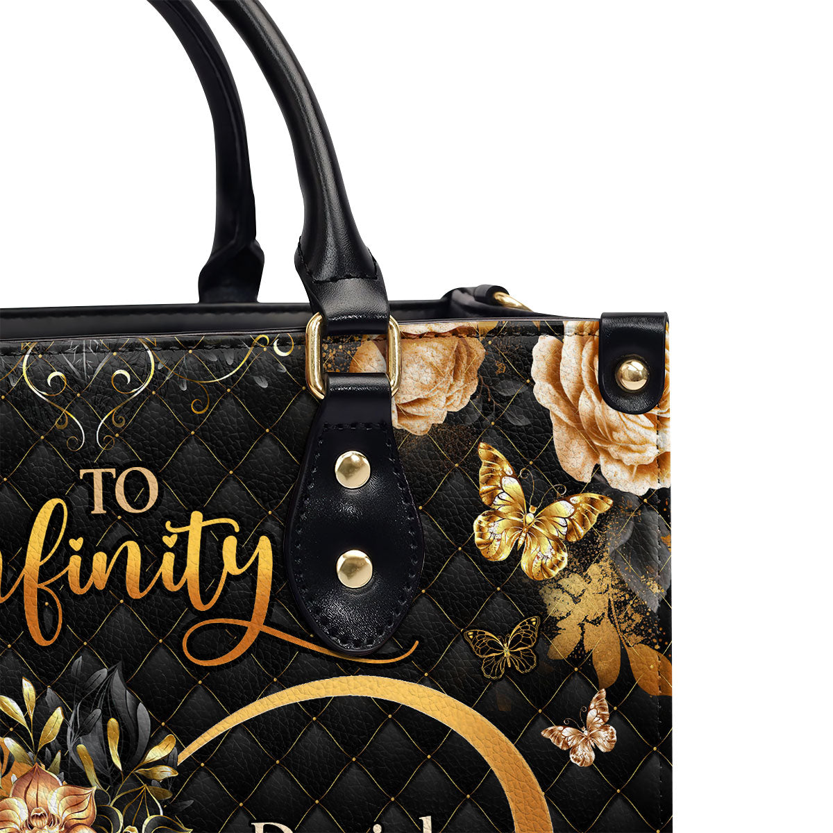 To Infinity And Beyond - Personalized Leather Handbag MB71