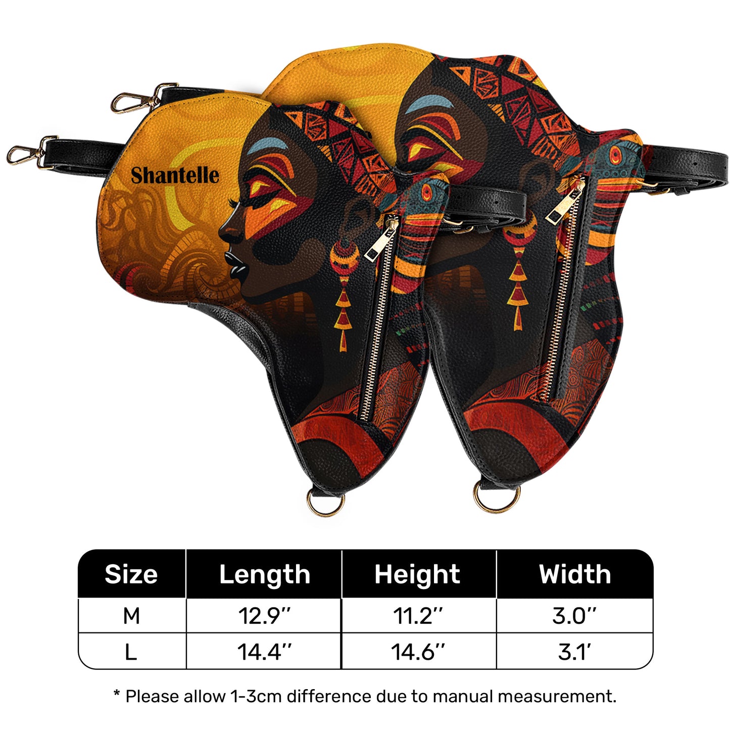 Black Heritage - Personalized Africa Bag SBT986