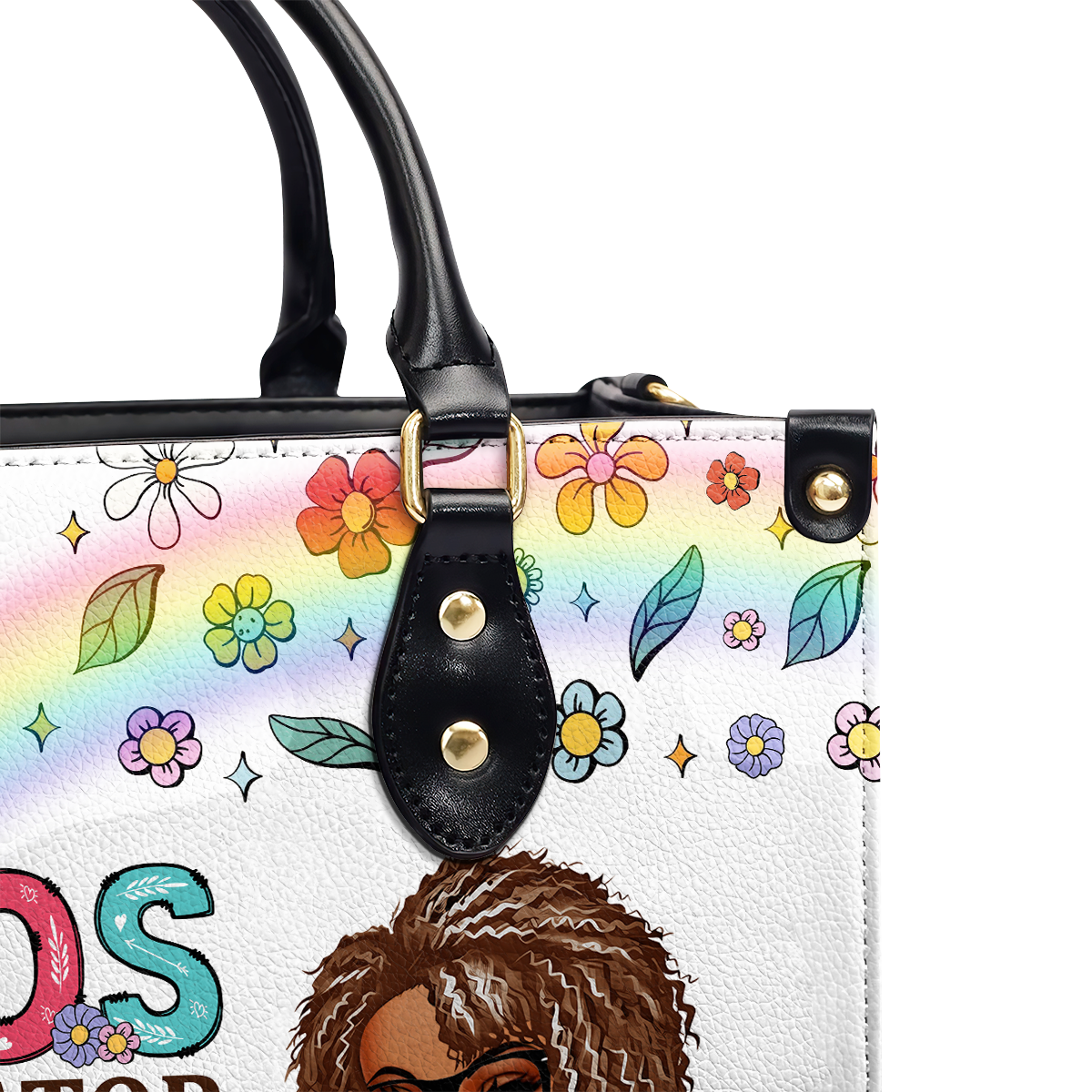 Mom Grandma Chaos Coordinator - Personalized Leather Handbag SBLHBLM2240D