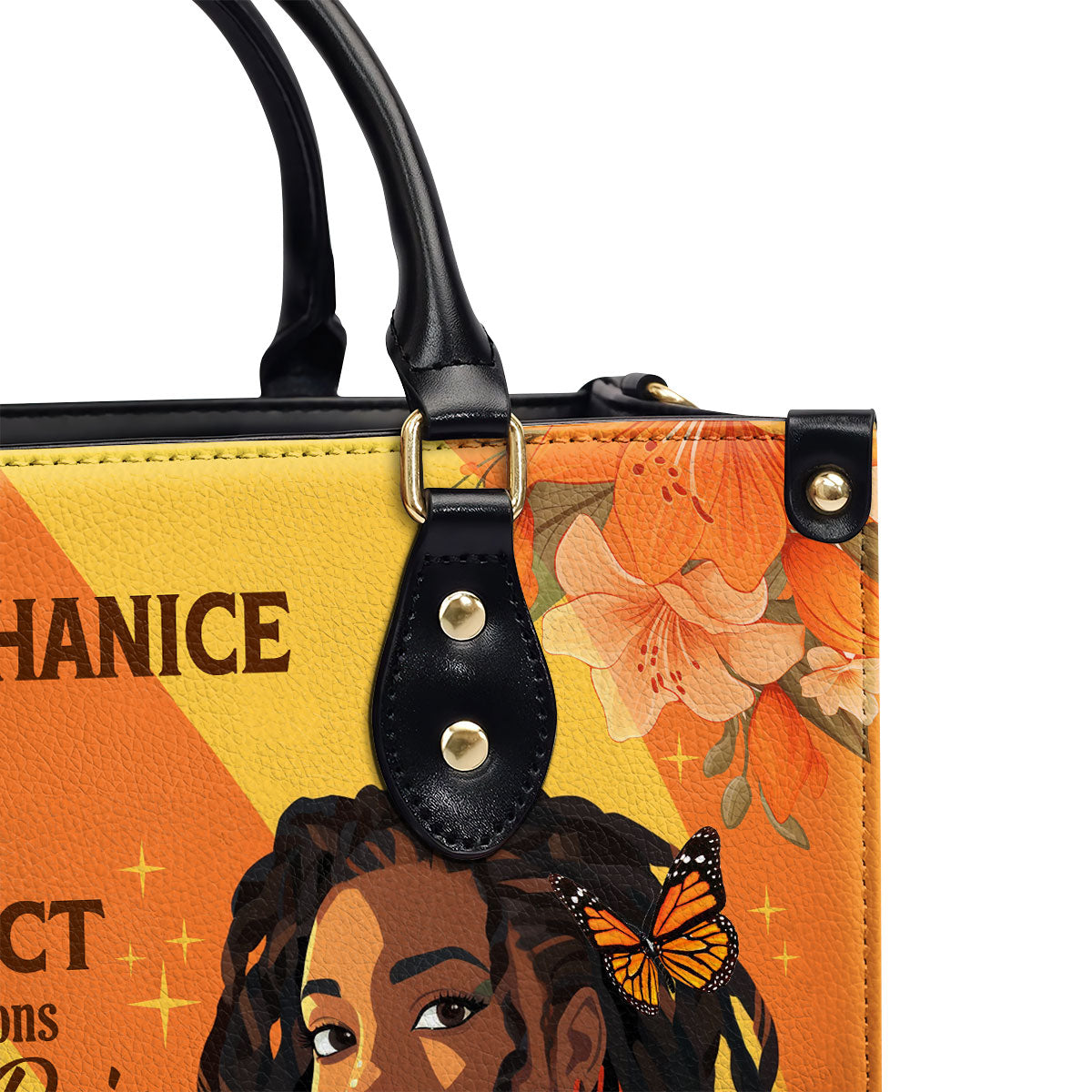 I'm Perfect - Personalized Leather Handbag STB181