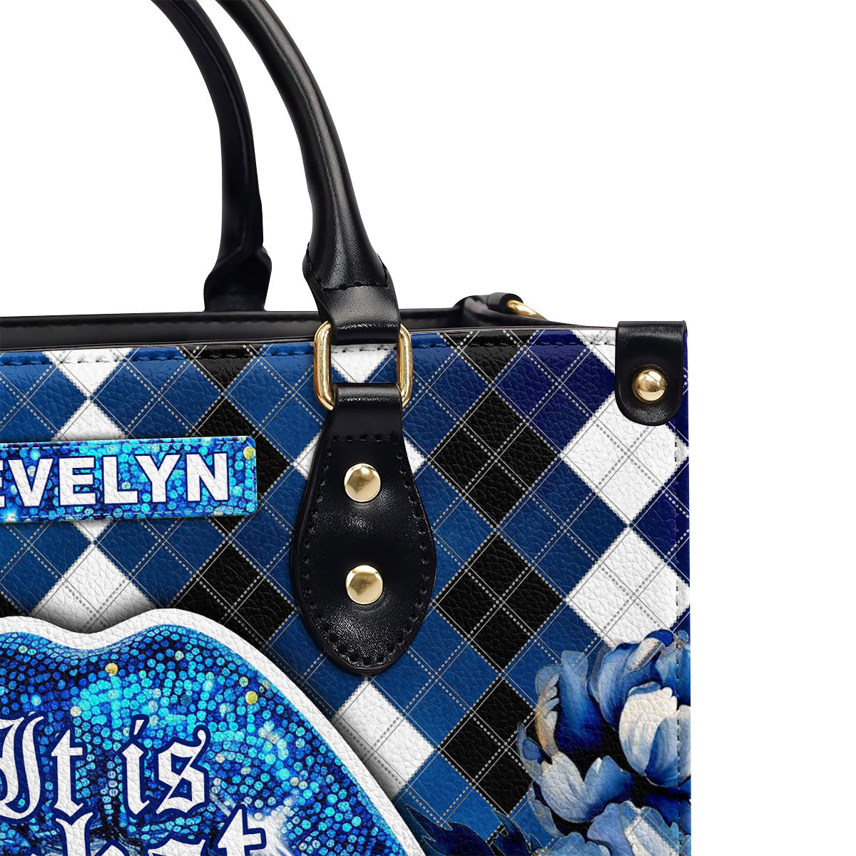 It Is What It Is - Personalized Leather Handbag SBLHBT79