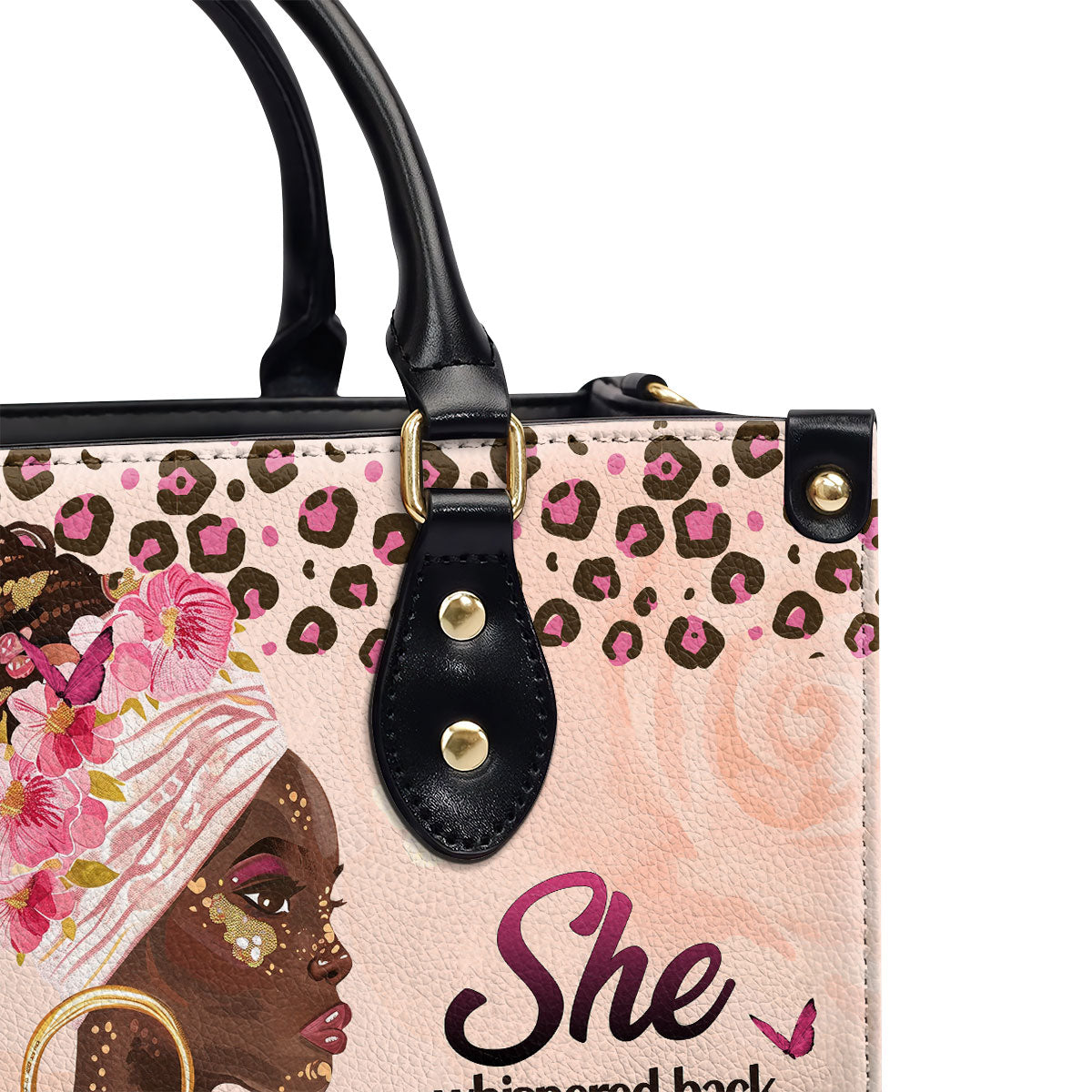 I Am The Storm - Personalized Leather Handbag SBHN02