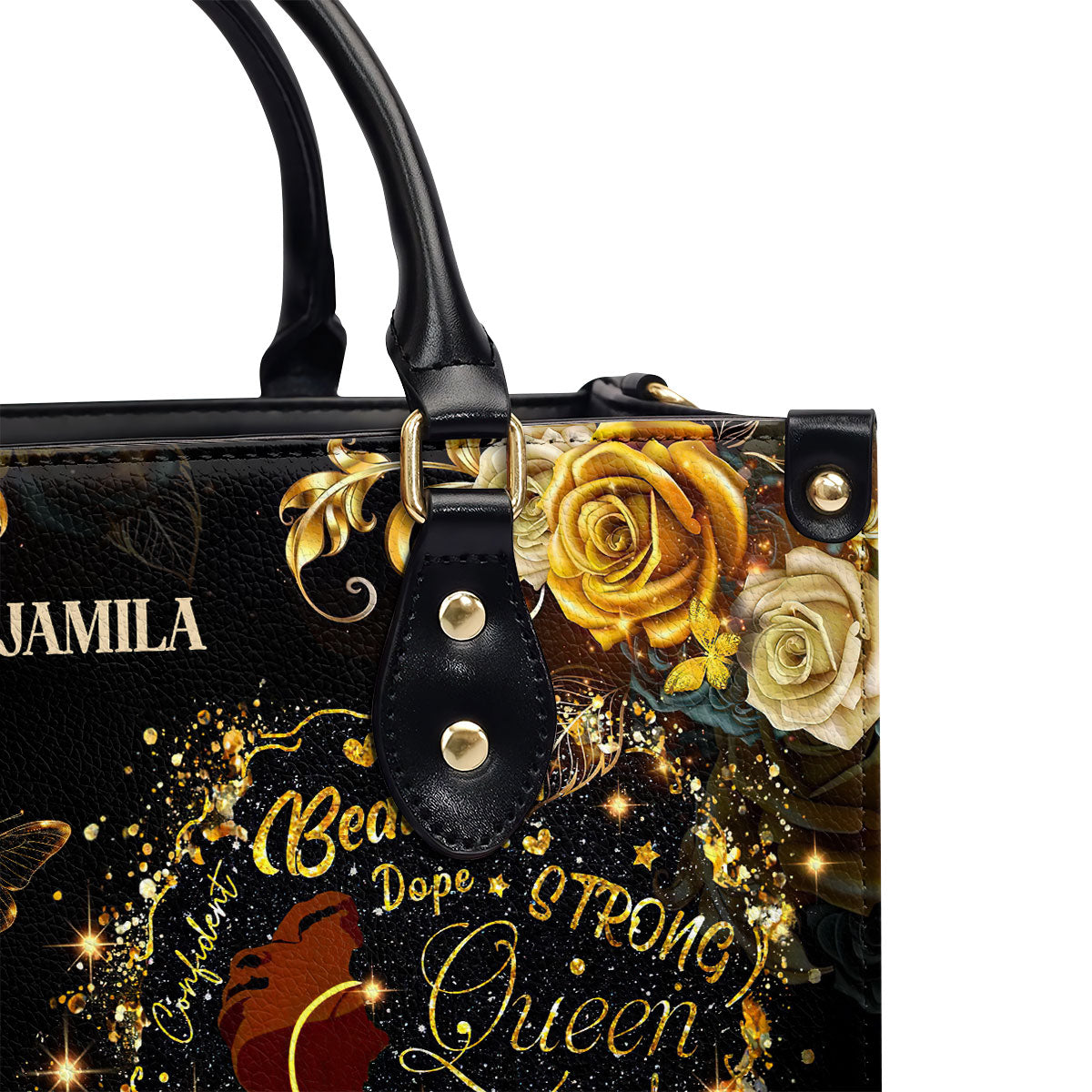 The Stars Can't Shine Without Darkness - Personalized Leather Handbag SBLHBLM1182L