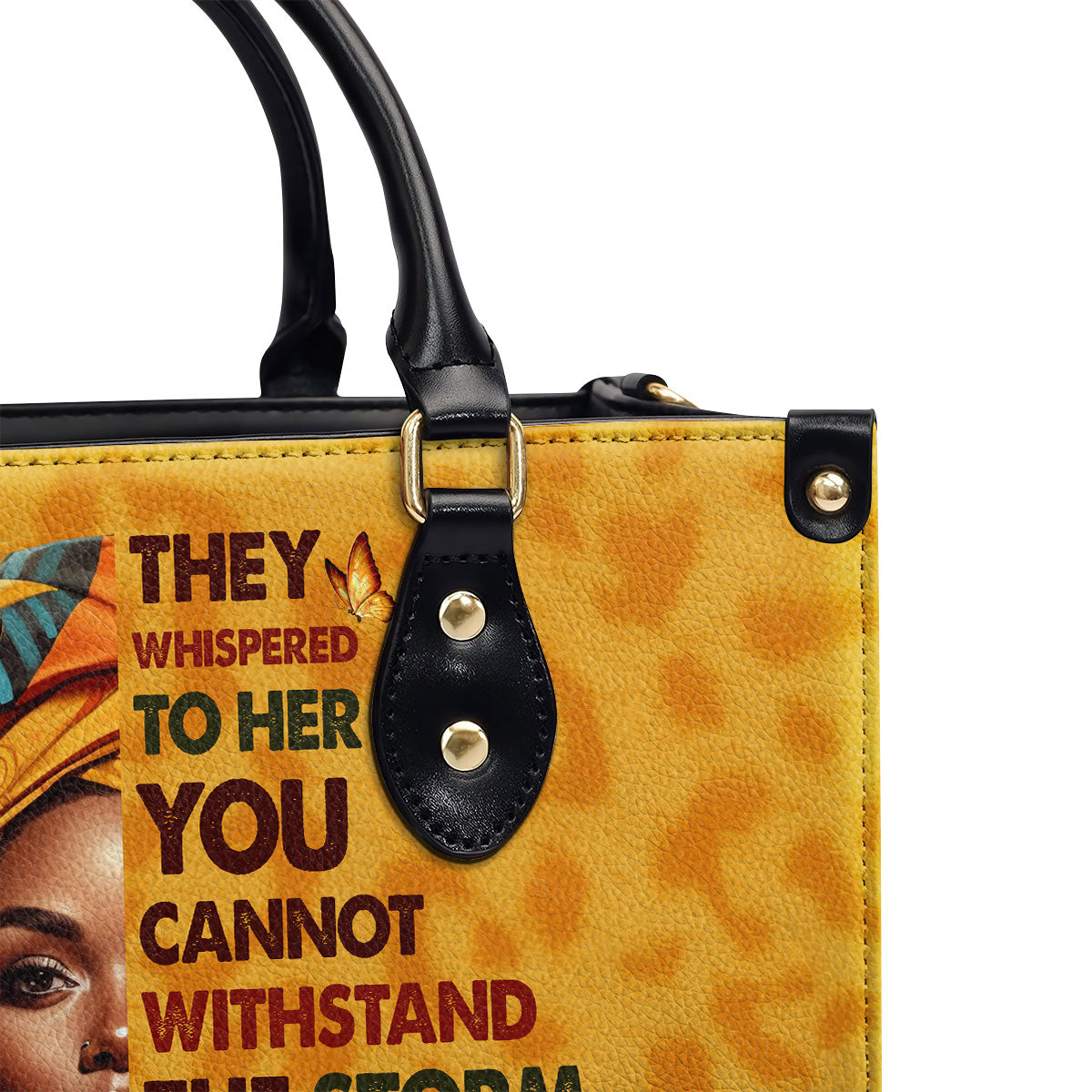I Am The Storm - Personalized Leather Handbag SB23