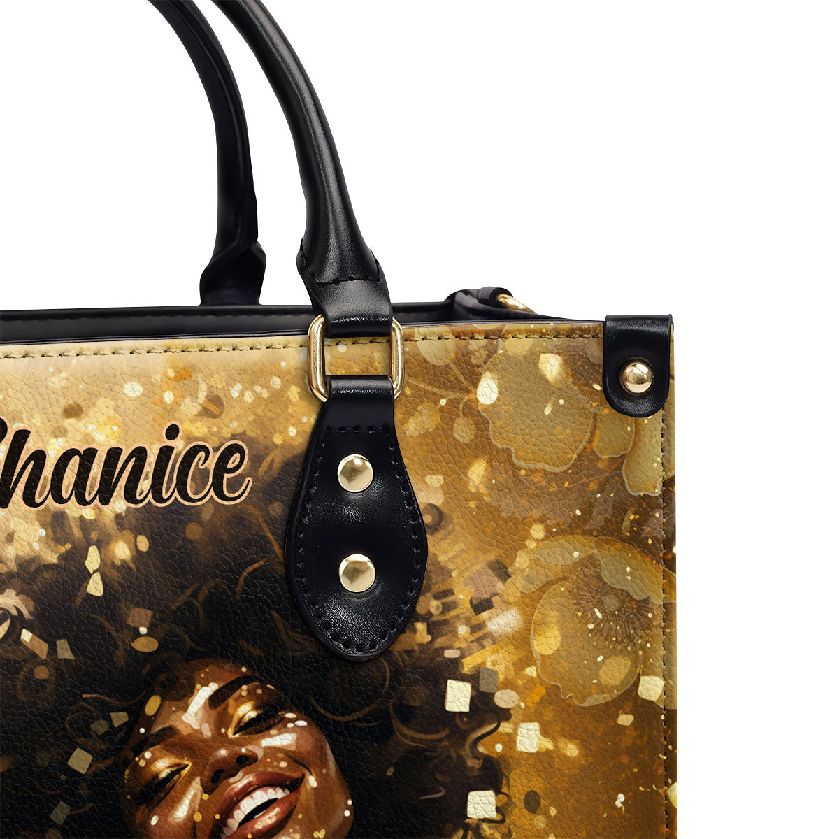 Born With The Magic - Personalized Leather Hand Bag STB89