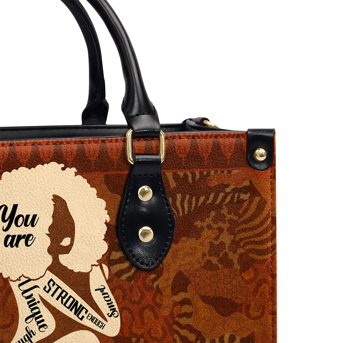God Says You Are - Personalized Leather Handbag STB149