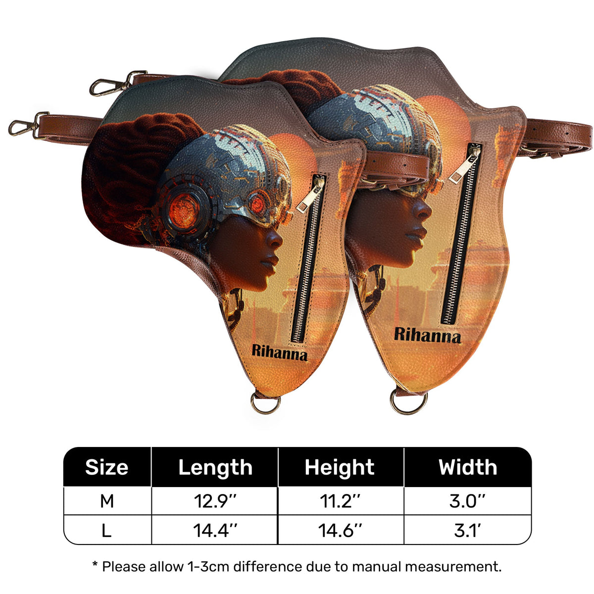 Afrofuturism03 - Personalized Africa Bag SBT987