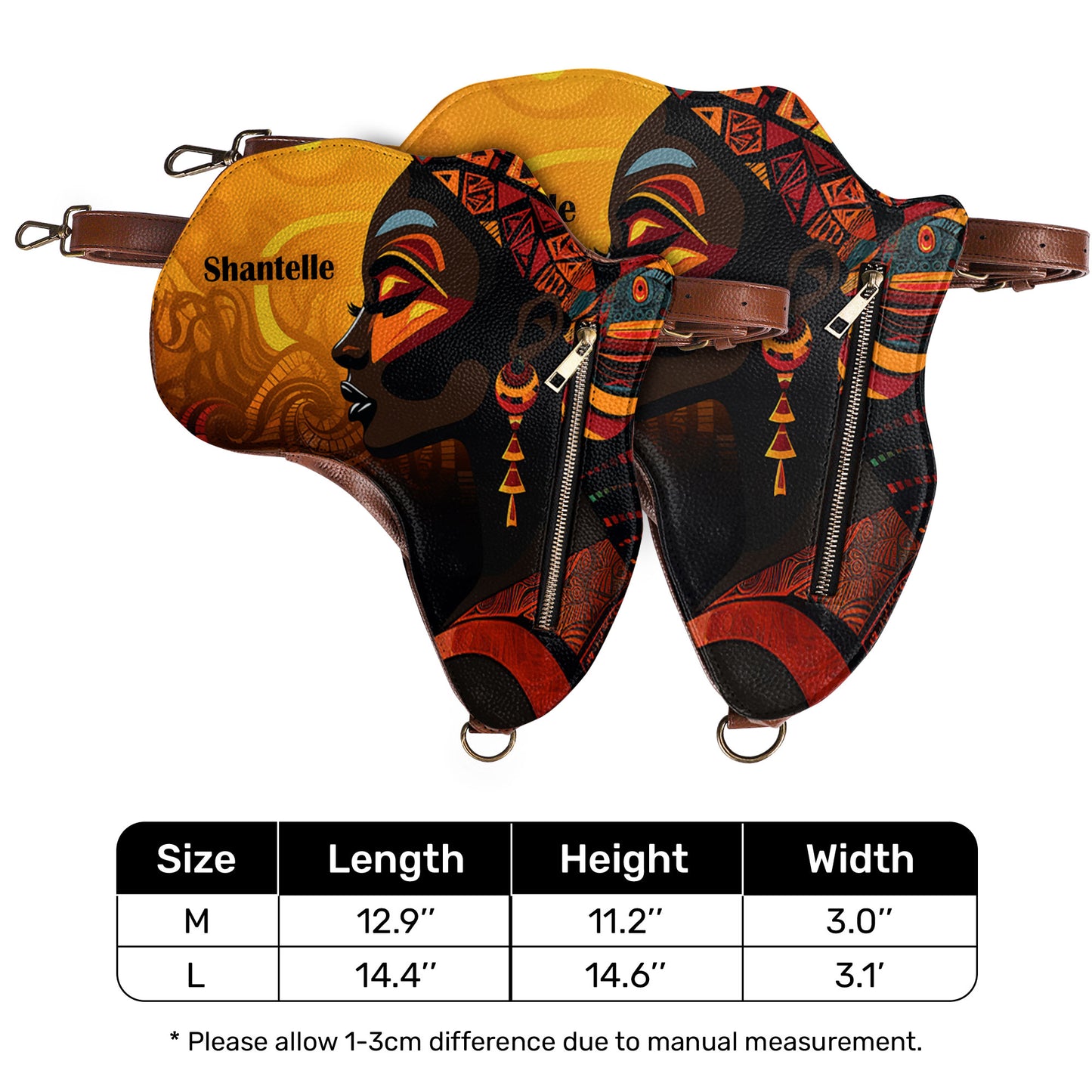 Black Heritage - Personalized Africa Bag SBT986
