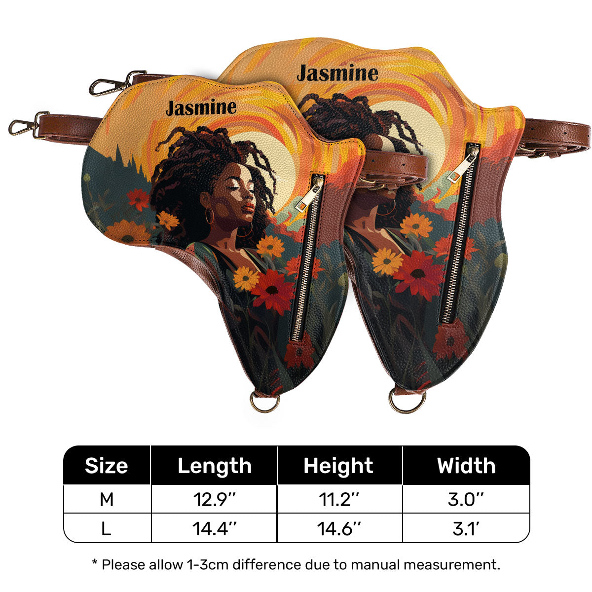 Sun And Flower - Personalized Africa Bag SBT989