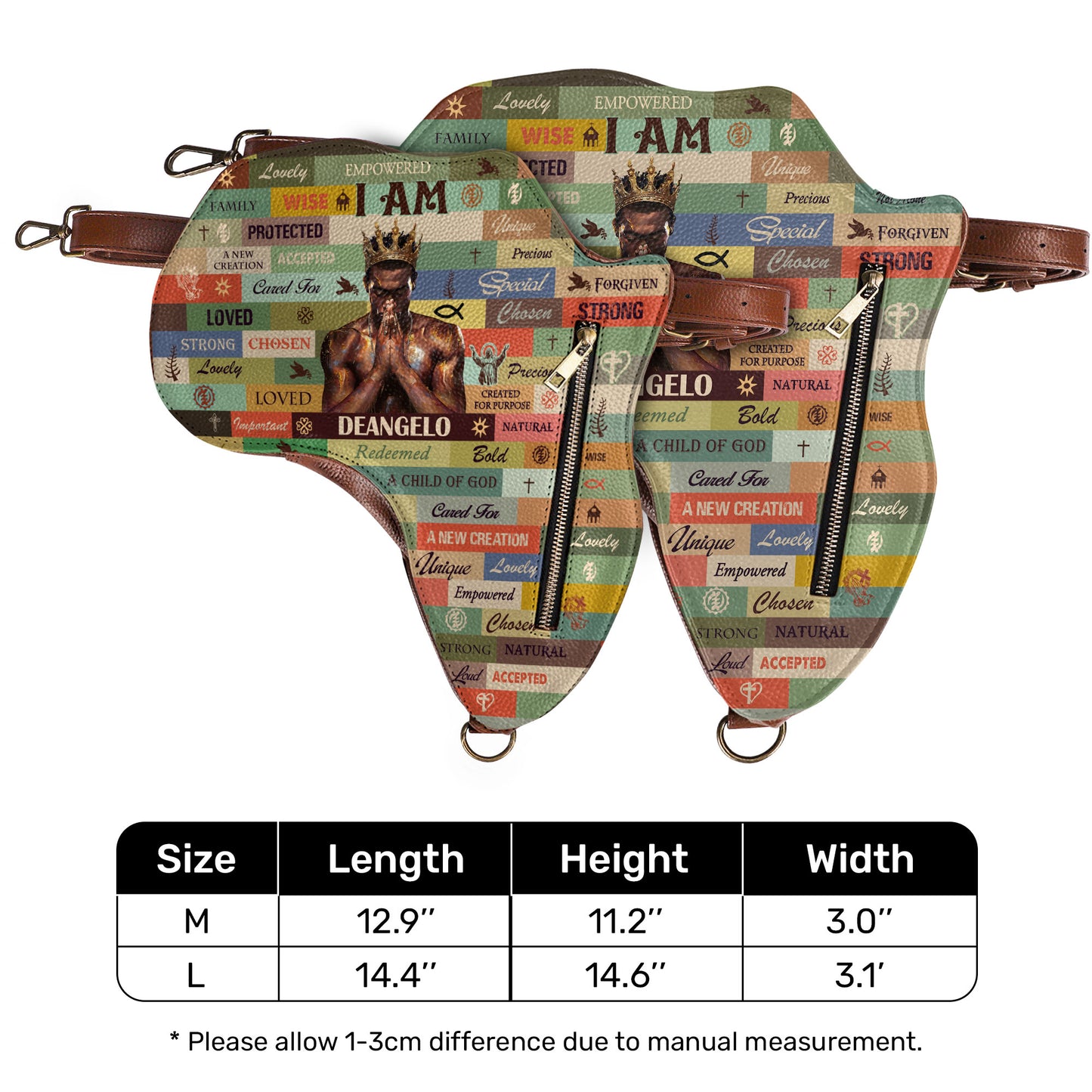 I Am Wise - Personalized Africa Bag ABM04