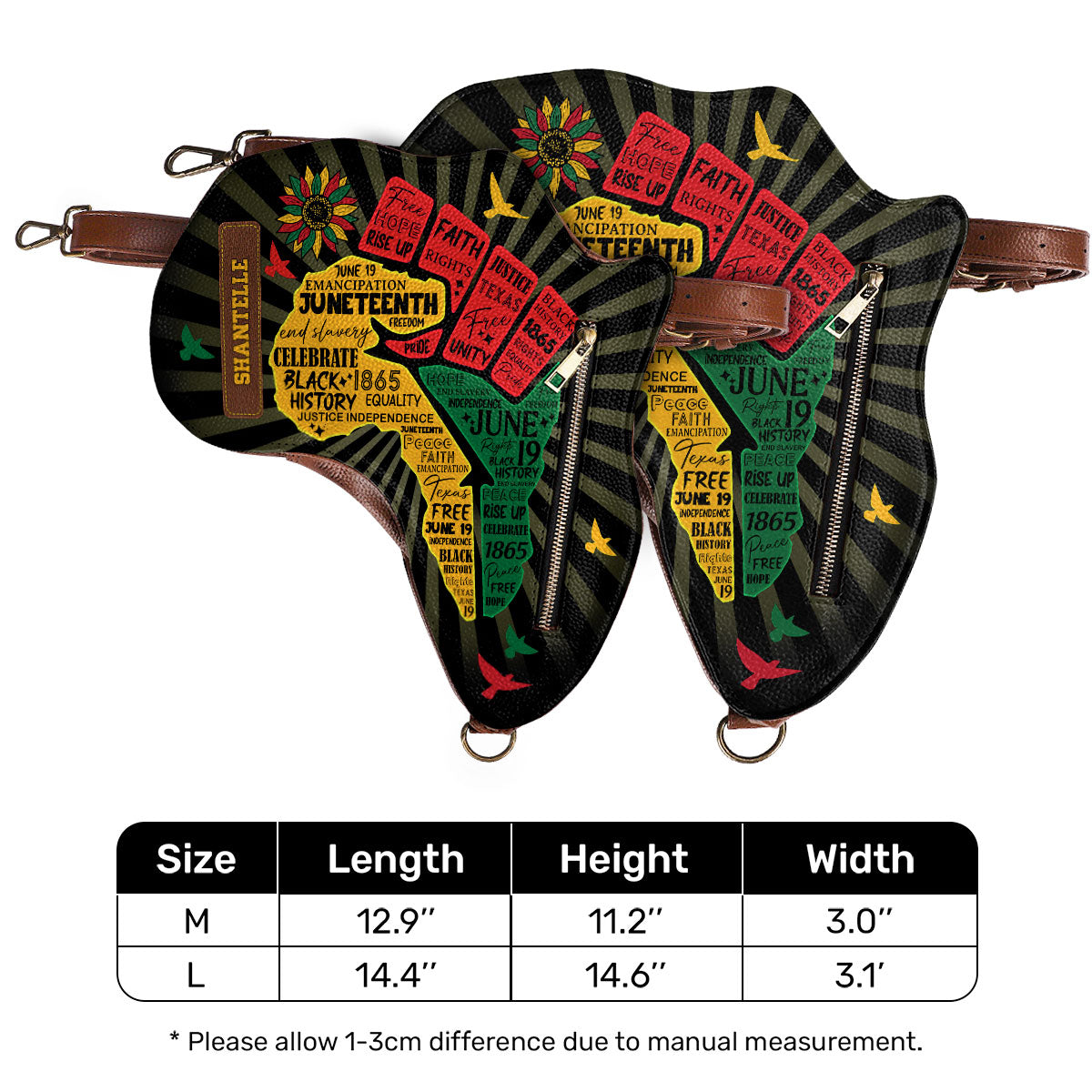 Juneteenth - Personalized Africa Bag SBABT59