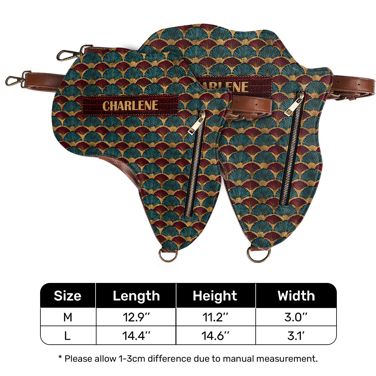 Africa Map 05 - Personalized Africa Bag SBT18