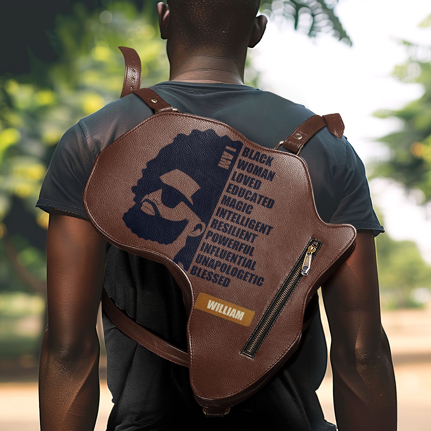 I Am - Personalized Africa Bag AB10