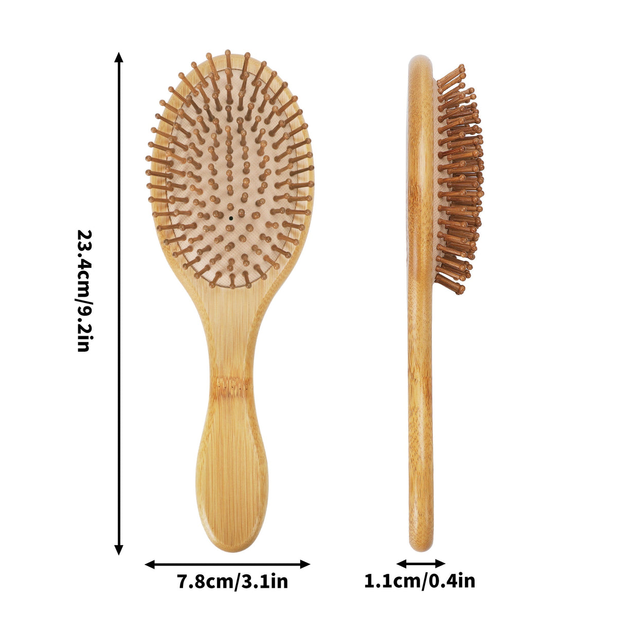Mom, We Love You - Personalized Engraving Paddle Brush