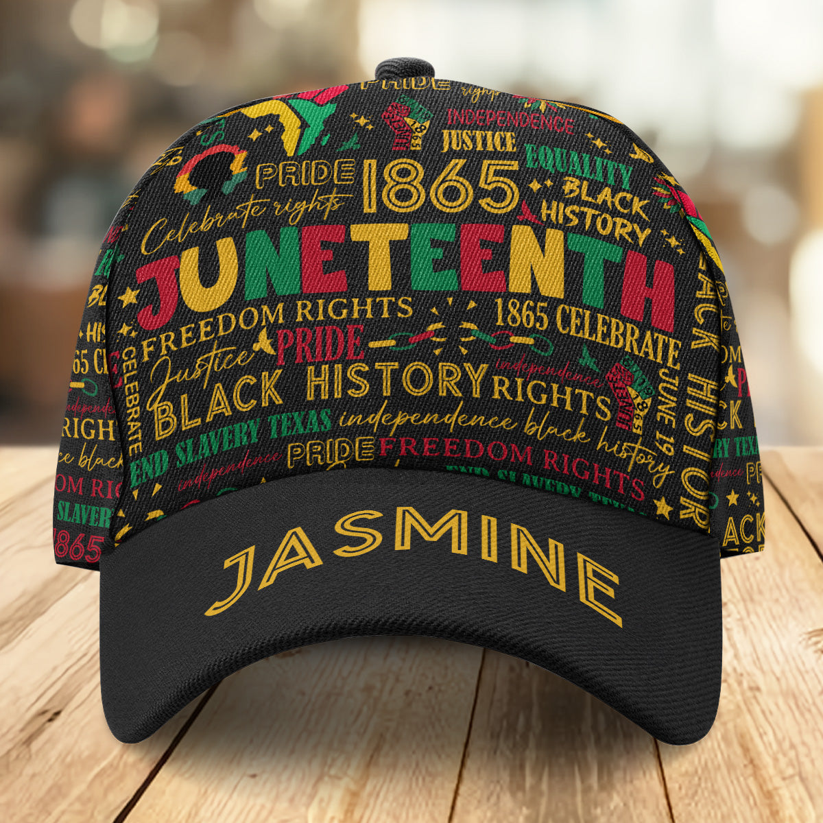 Celebrate Juneteenth Freedom Day - Personalized Classic Cap