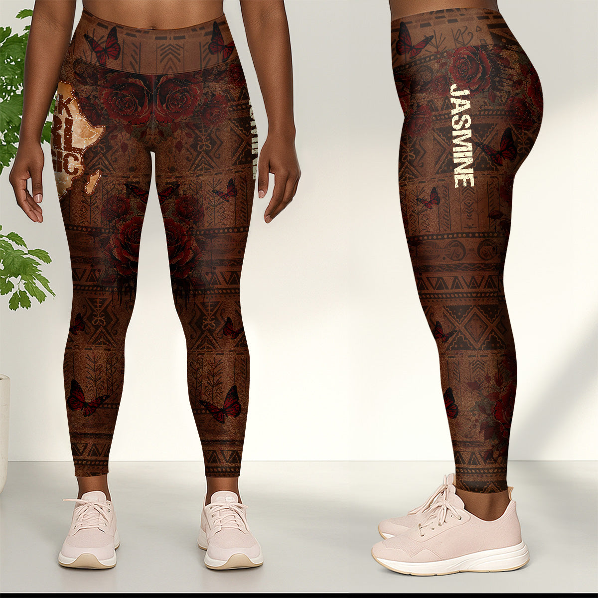 Black Girl Magic - Personalized Leggings