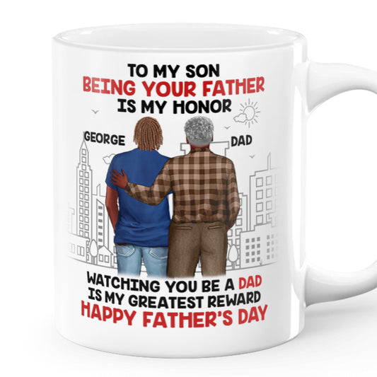 My Greatest Reward - Personalized Ceramic Coffee Mug