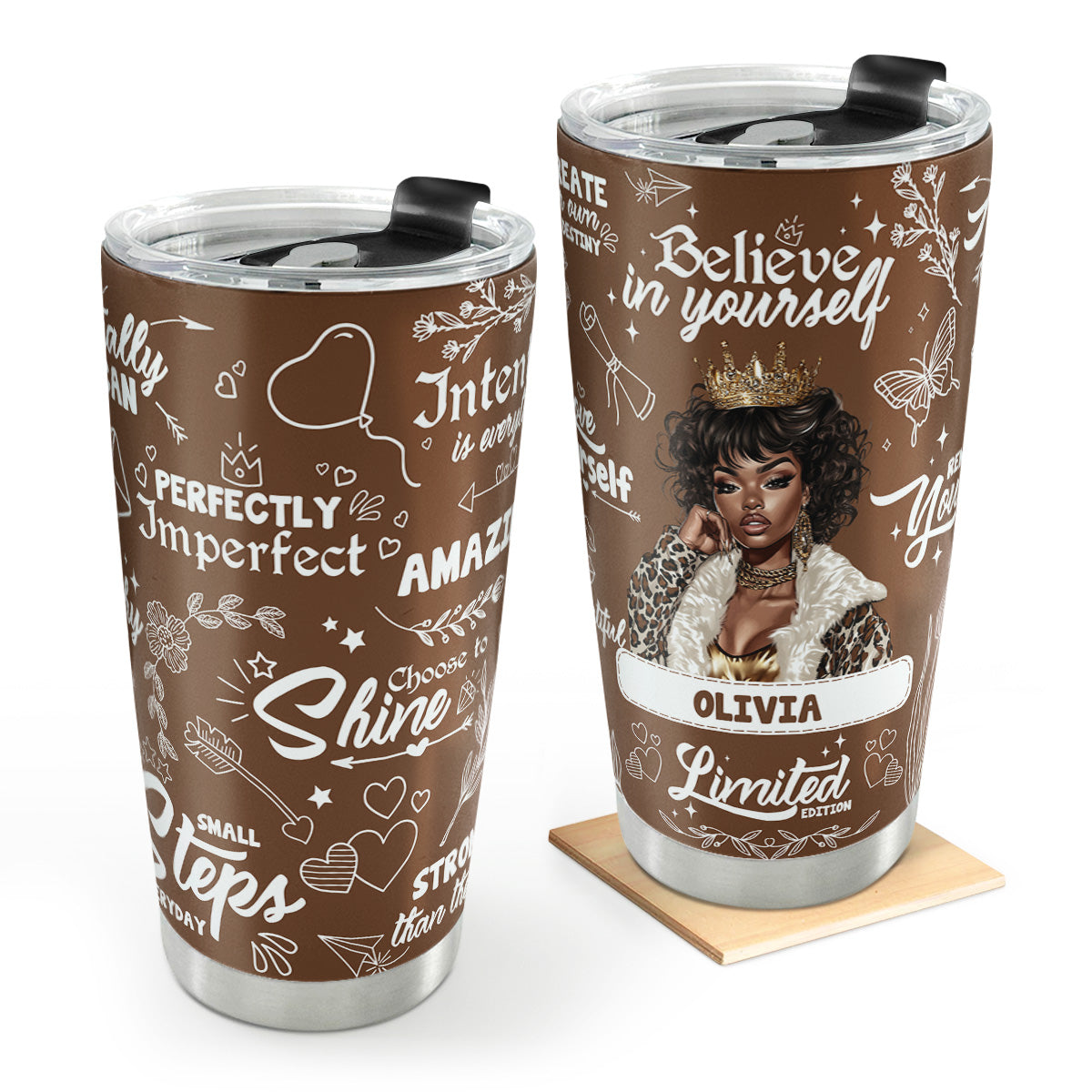 Create Your Own Destiny - Personalized Stainless Steel Tumbler
