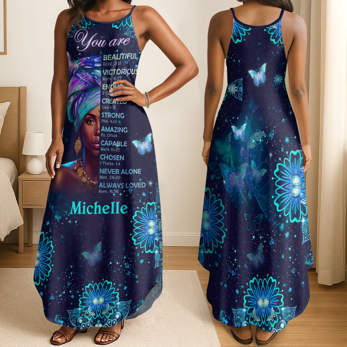 God Says You Are - Personalized Maxi Dress