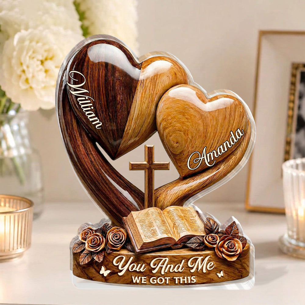 She Is Confident personalized acrylic plaque with the name Amari