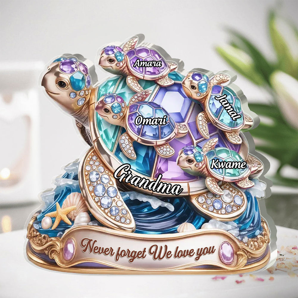 She Is Confident personalized acrylic plaque with the name Amari